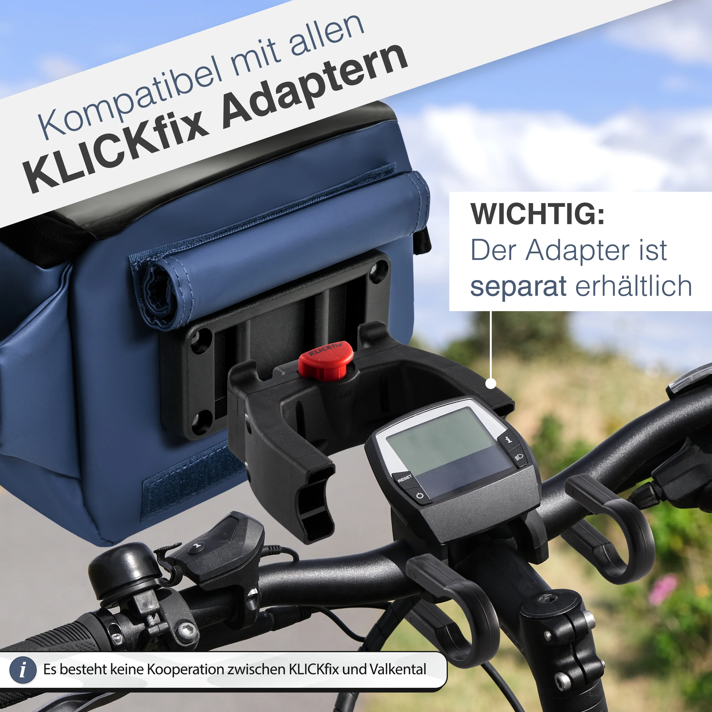 3in1 City Bag - Multifunktionale & reflektierende Lenkertasche - Image 19