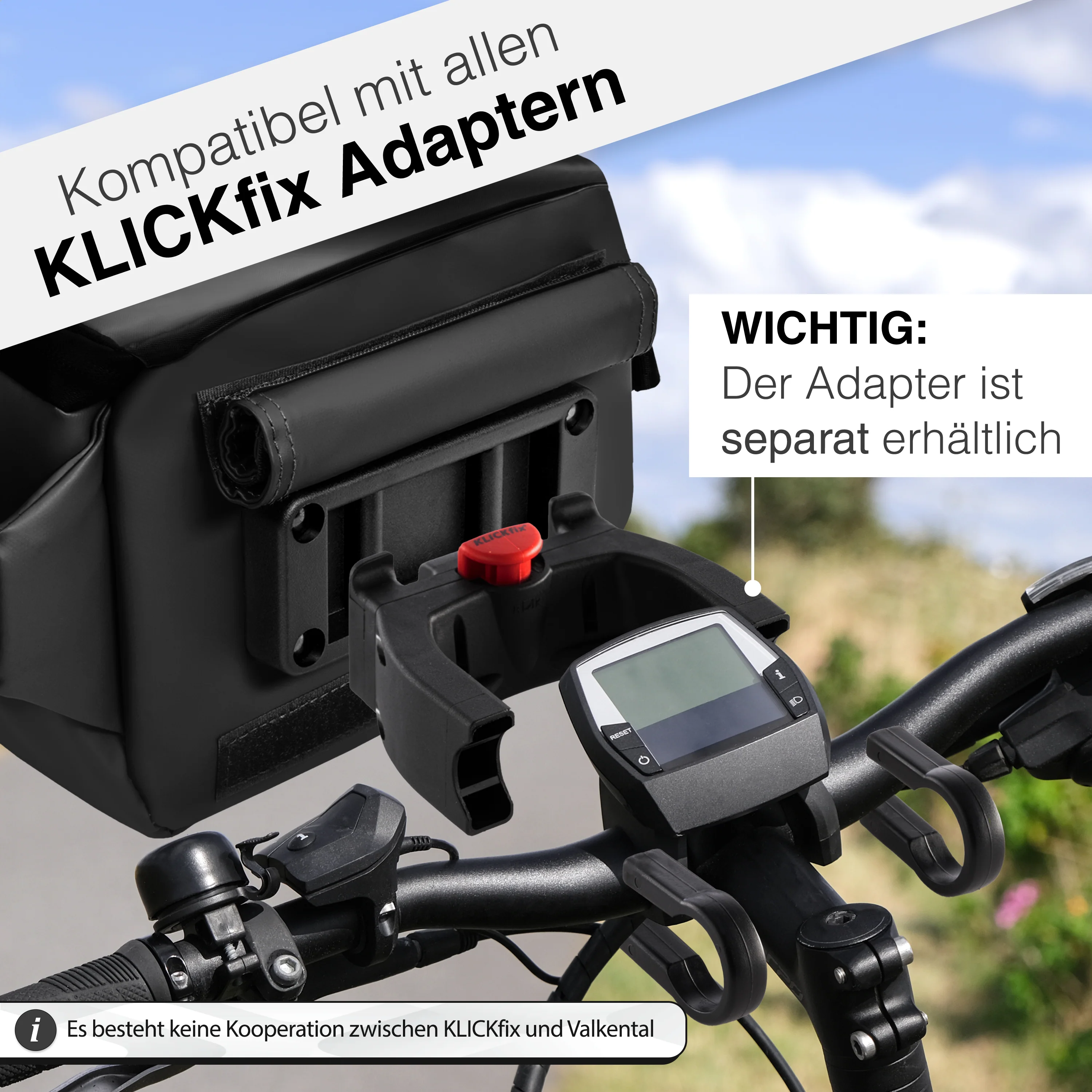 3in1 City Bag - Multifunktionale & reflektierende Lenkertasche - Image 22