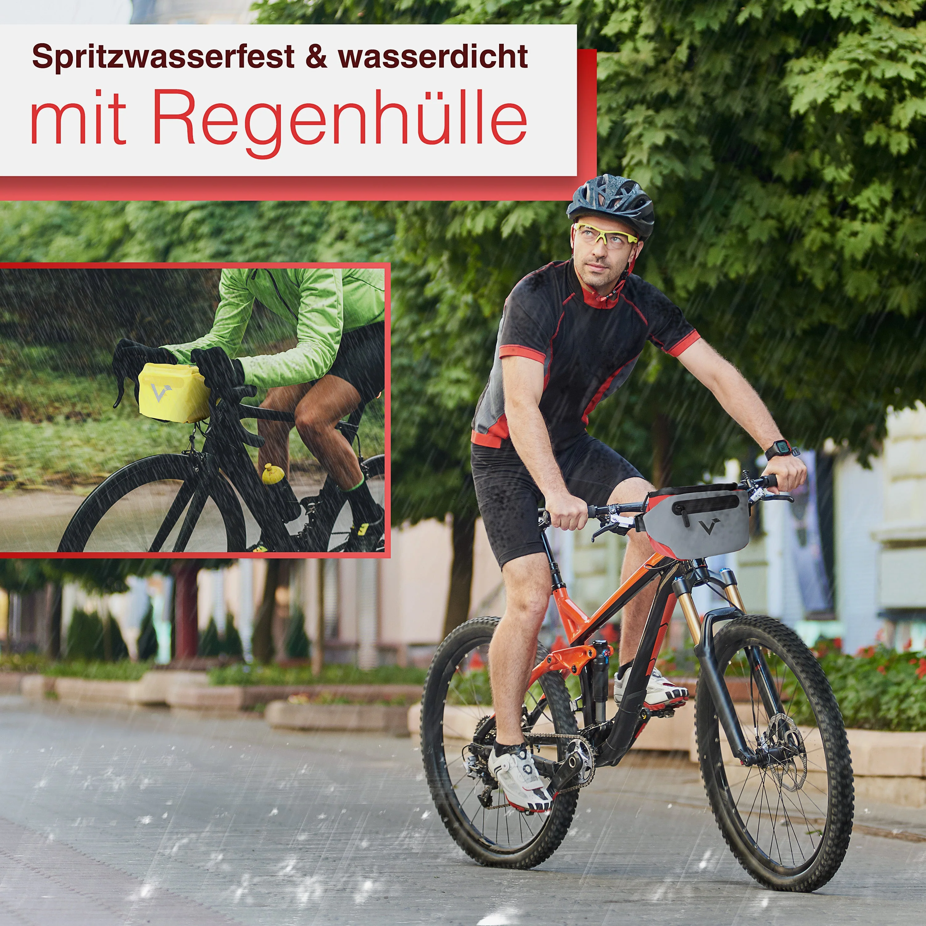 3in1 City Bag - Multifunktionale & reflektierende Lenkertasche | Bundle - Image 12