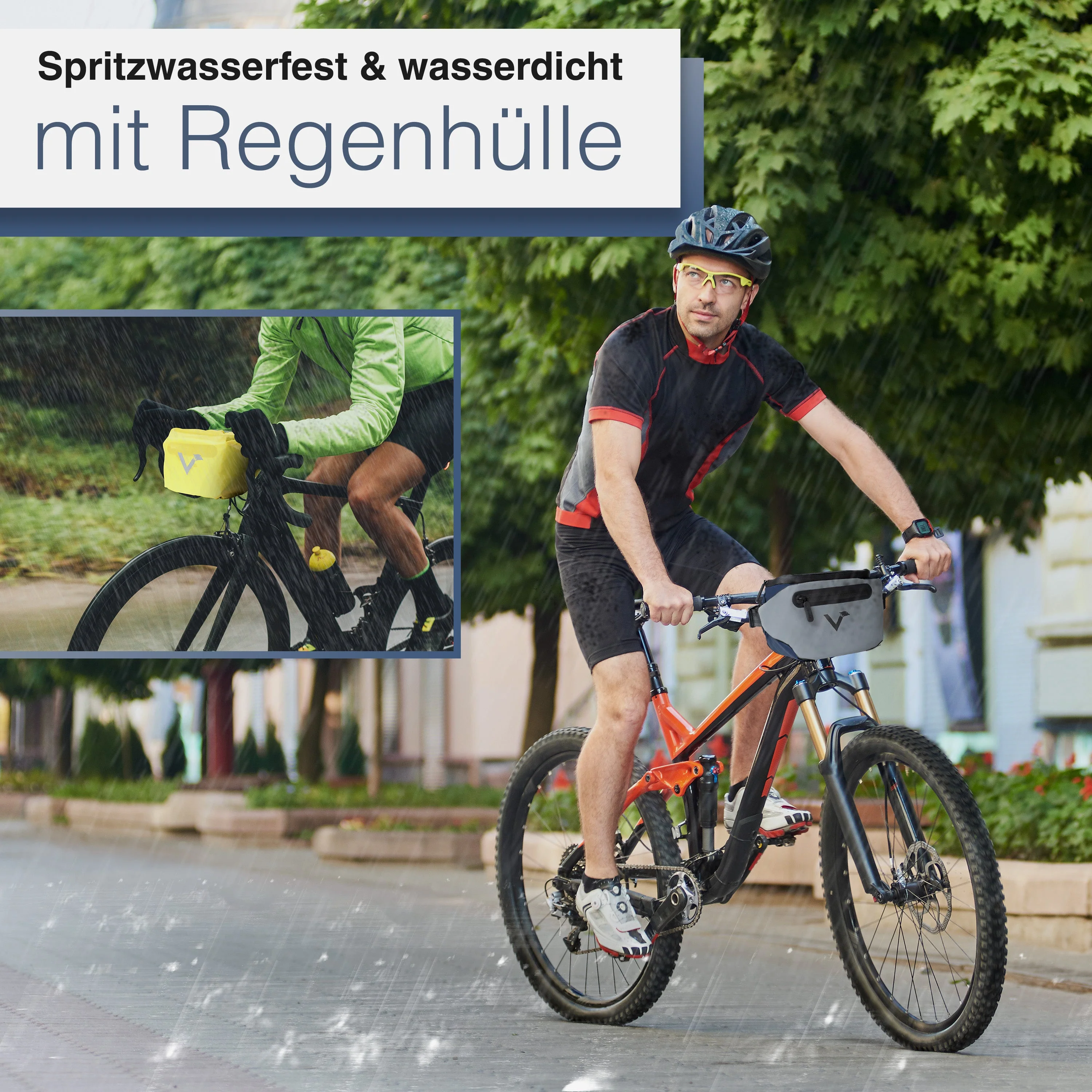 3in1 City Bag - Multifunktionale & reflektierende Lenkertasche | Bundle - Image 18