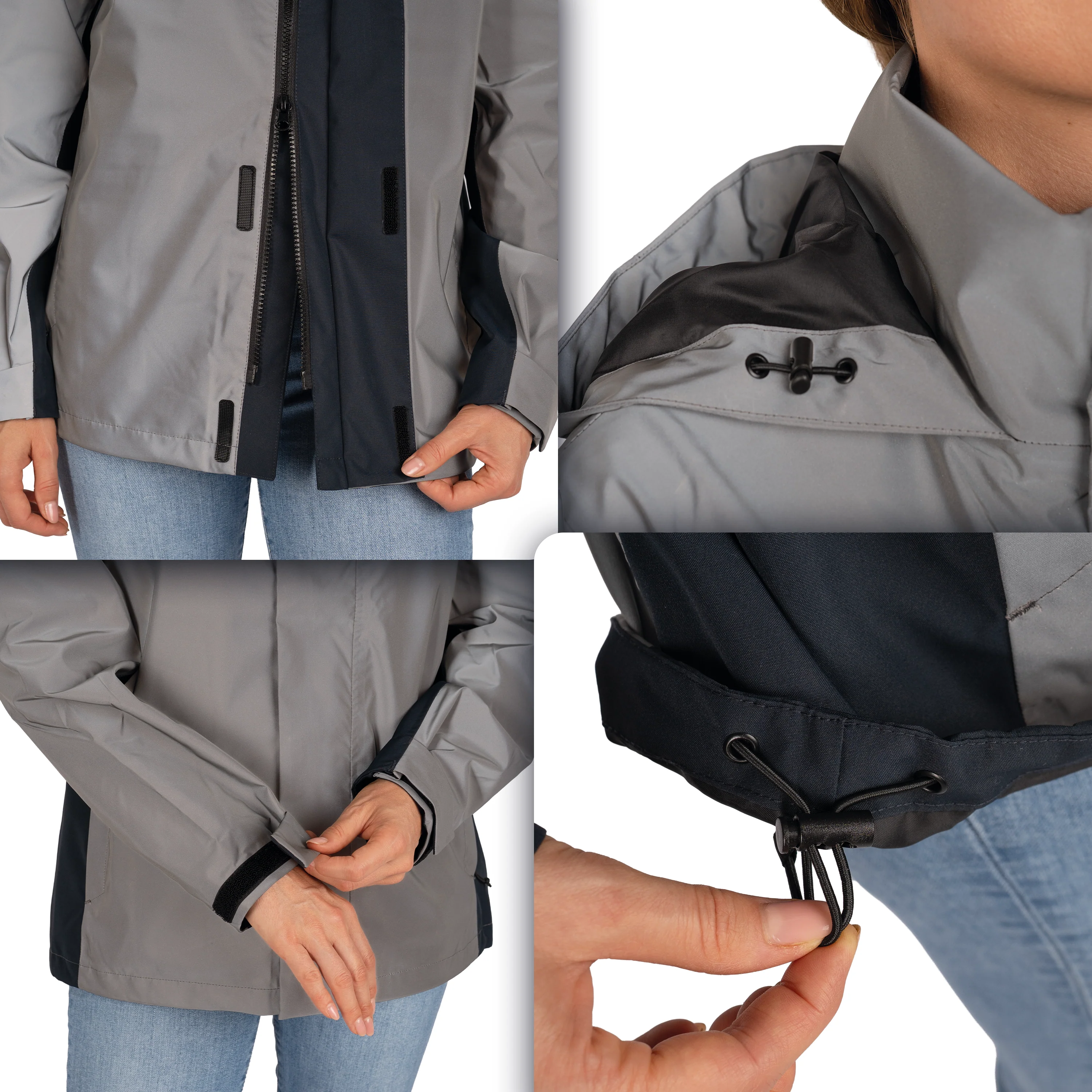 3in1 Smart Jacket - 100% reflektierend & wasserdicht mit Fleece Zipp-In - Image 22
