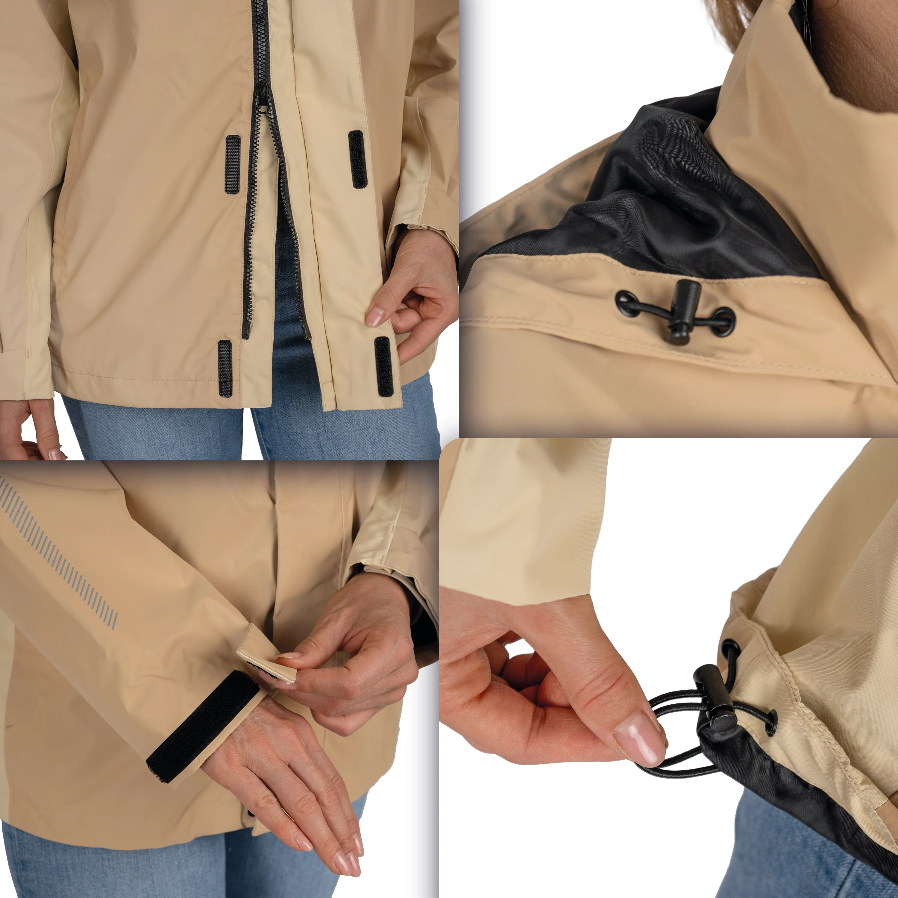 3in1 Smart Jacket - 100% reflektierend & wasserdicht mit Fleece Zipp-In - Image 30