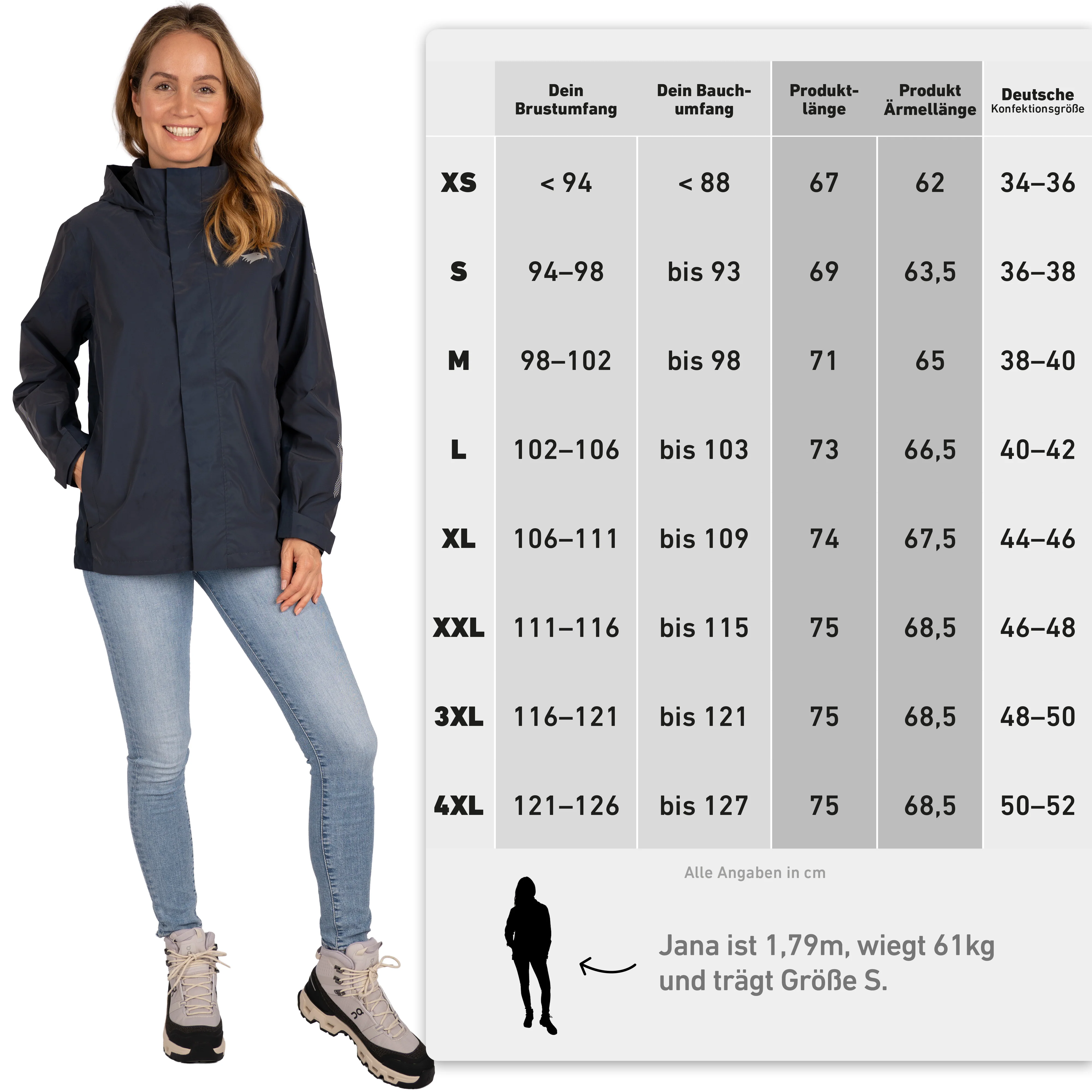 3in1 Smart Jacket - 100% reflektierend & wasserdicht mit Fleece Zipp-In - Image 40