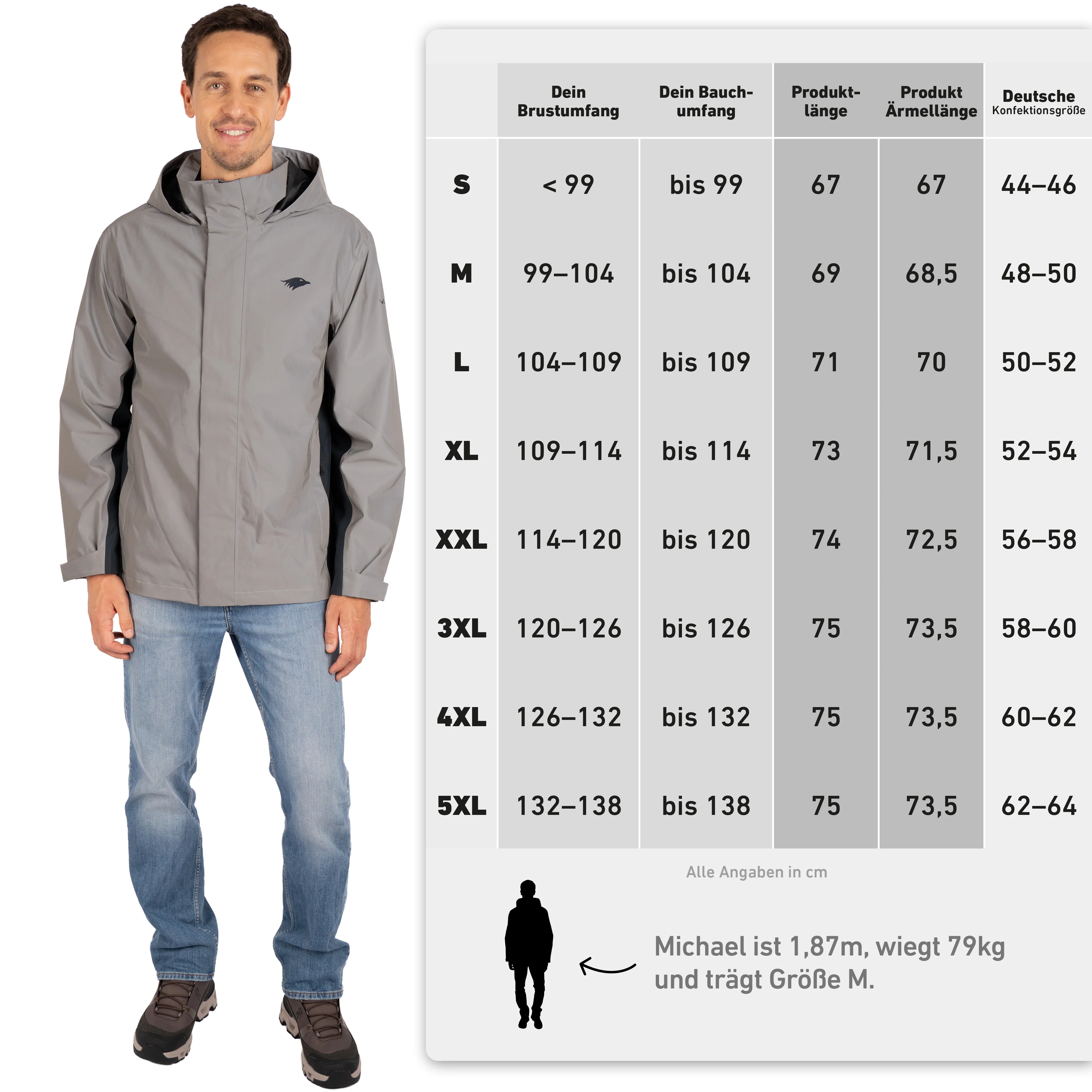 3in1 Smart Jacket - 100% reflektierend & wasserdicht mit Fleece Zipp-In - Image 16