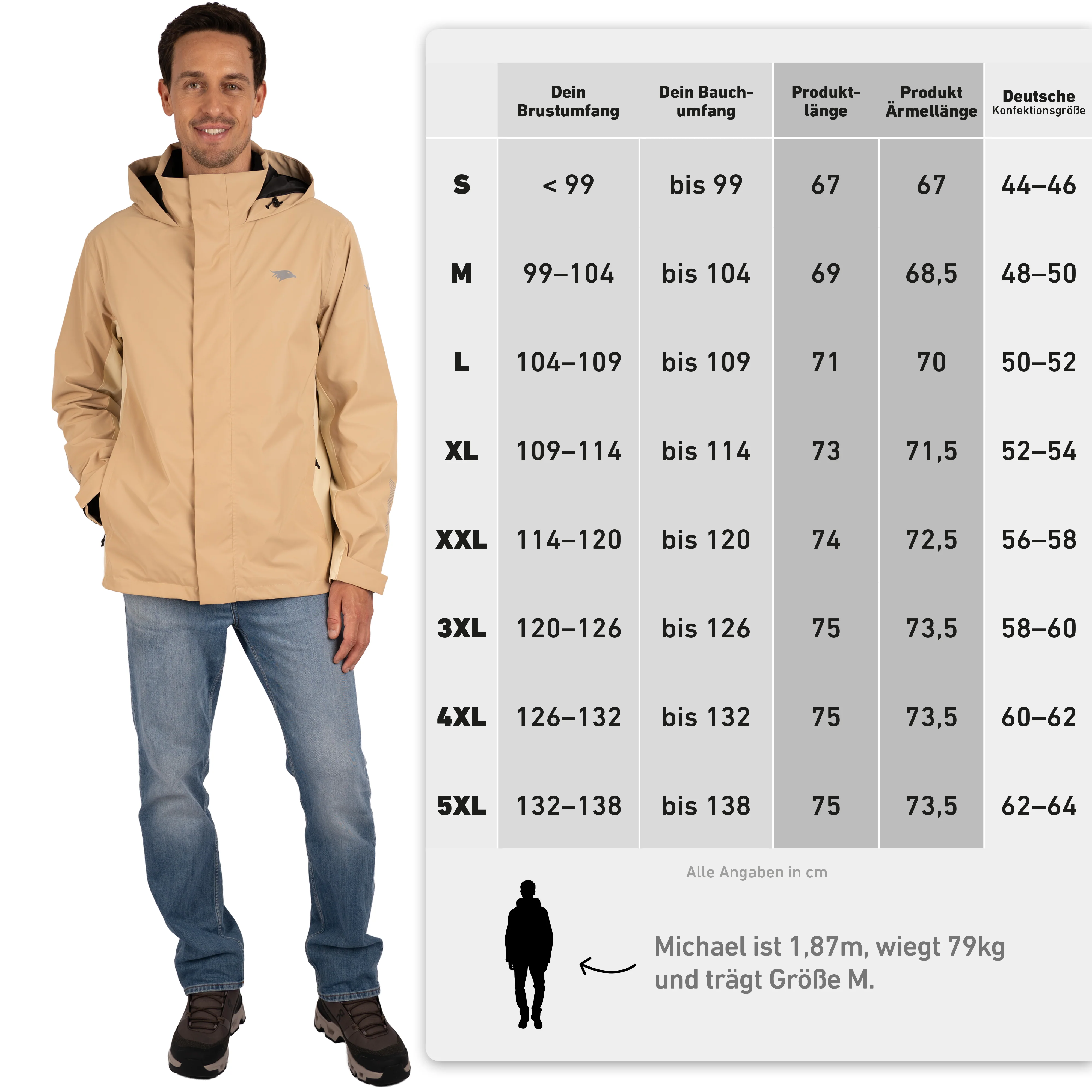 3in1 Smart Jacket - 100% reflektierend & wasserdicht mit Fleece Zipp-In - Image 9