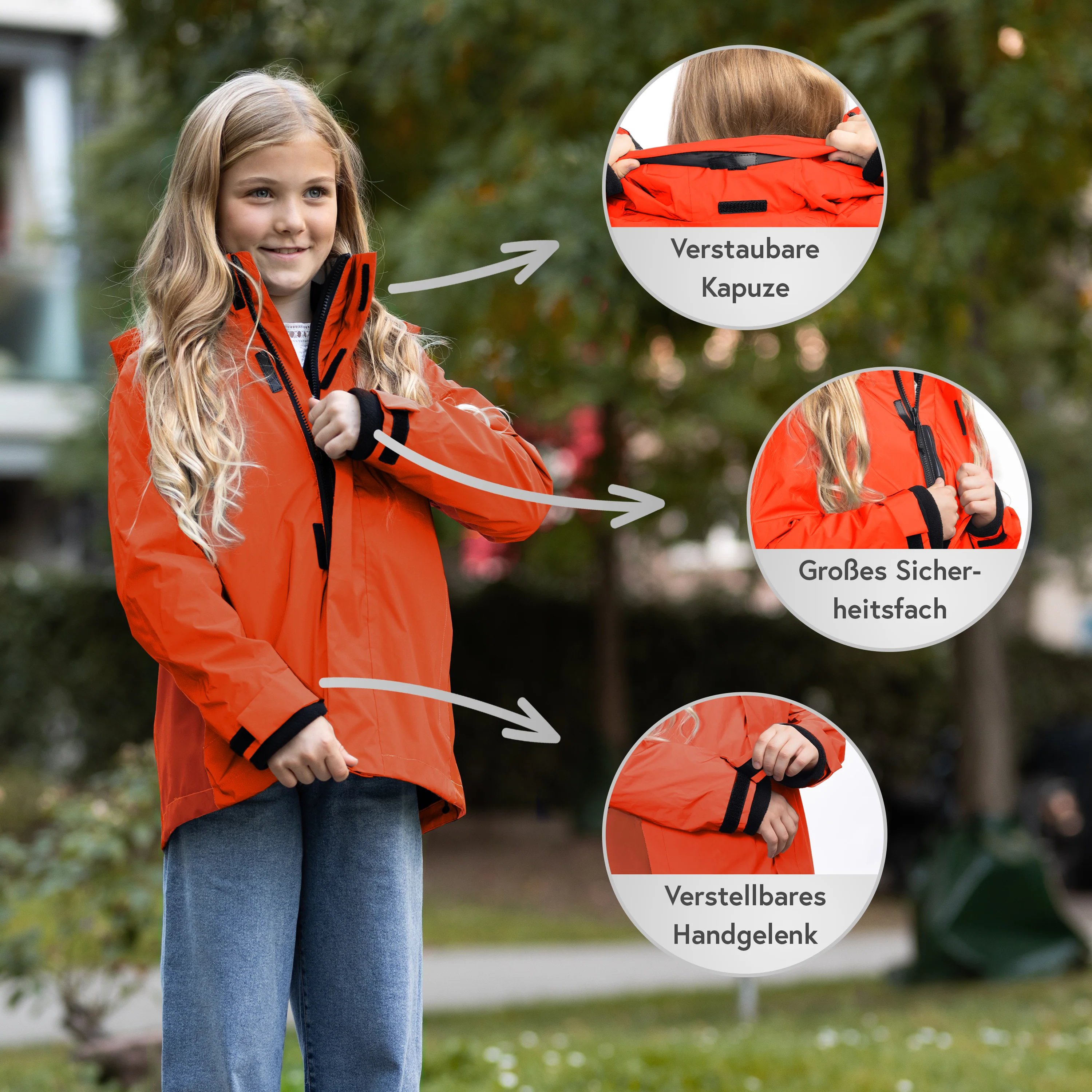 3in1 Smart Jacket - Reflektierende Jacke mit Fleece Zipp-In für Kinder & Jugendliche - Image 11