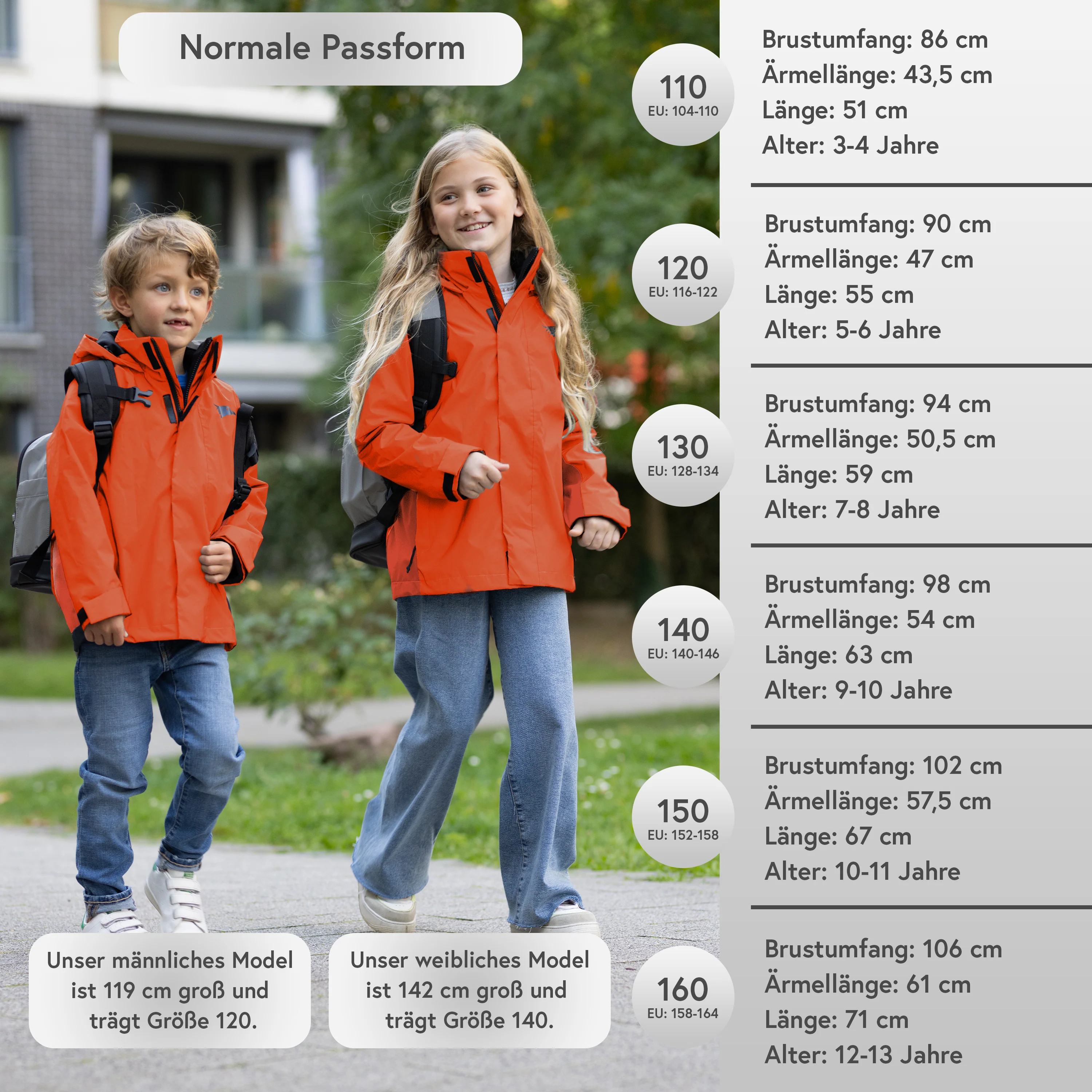 3in1 Smart Jacket - Reflektierende Jacke mit Fleece Zipp-In für Kinder & Jugendliche - Image 12