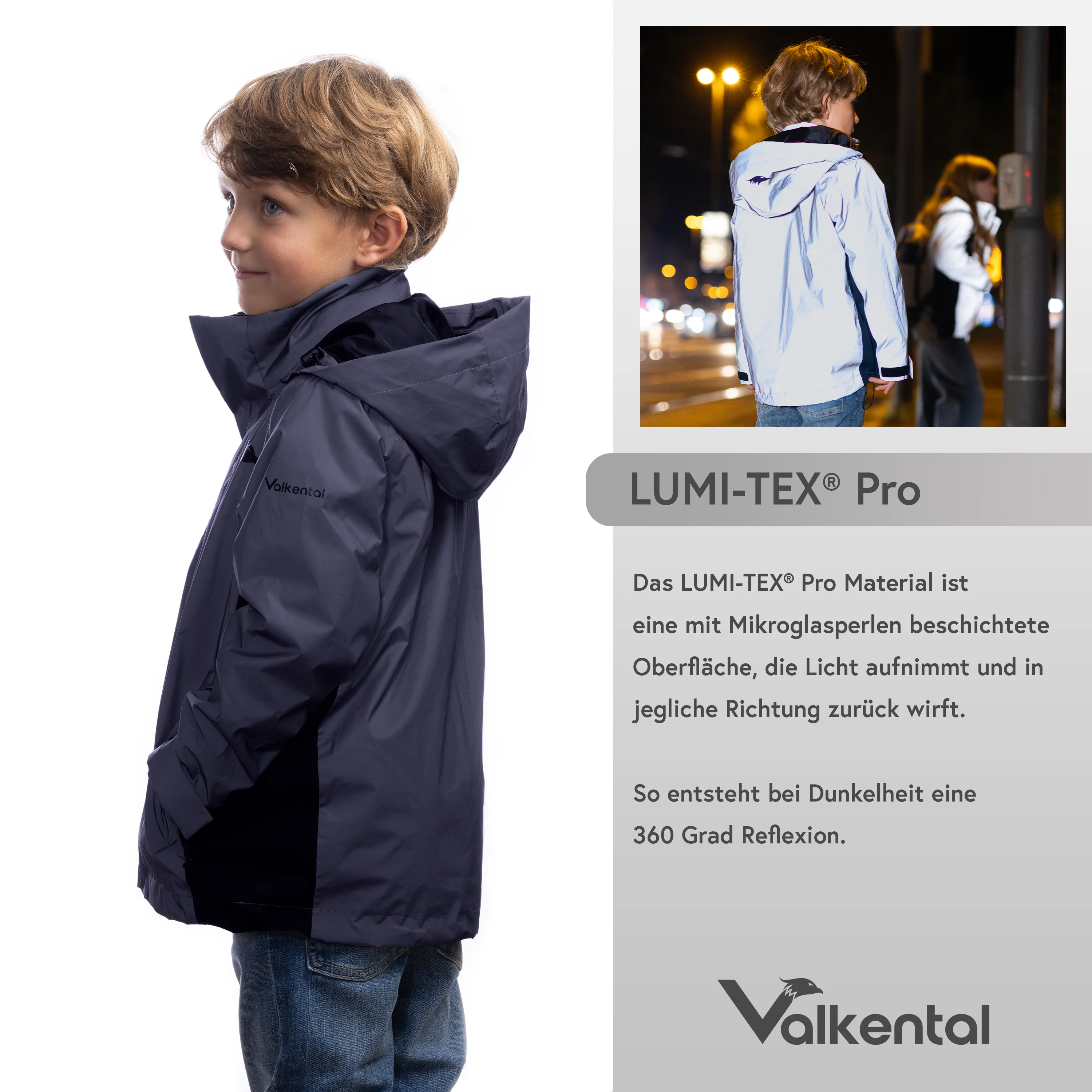 3in1 Smart Jacket - Reflektierende Jacke mit Fleece Zipp-In für Kinder & Jugendliche - Image 14