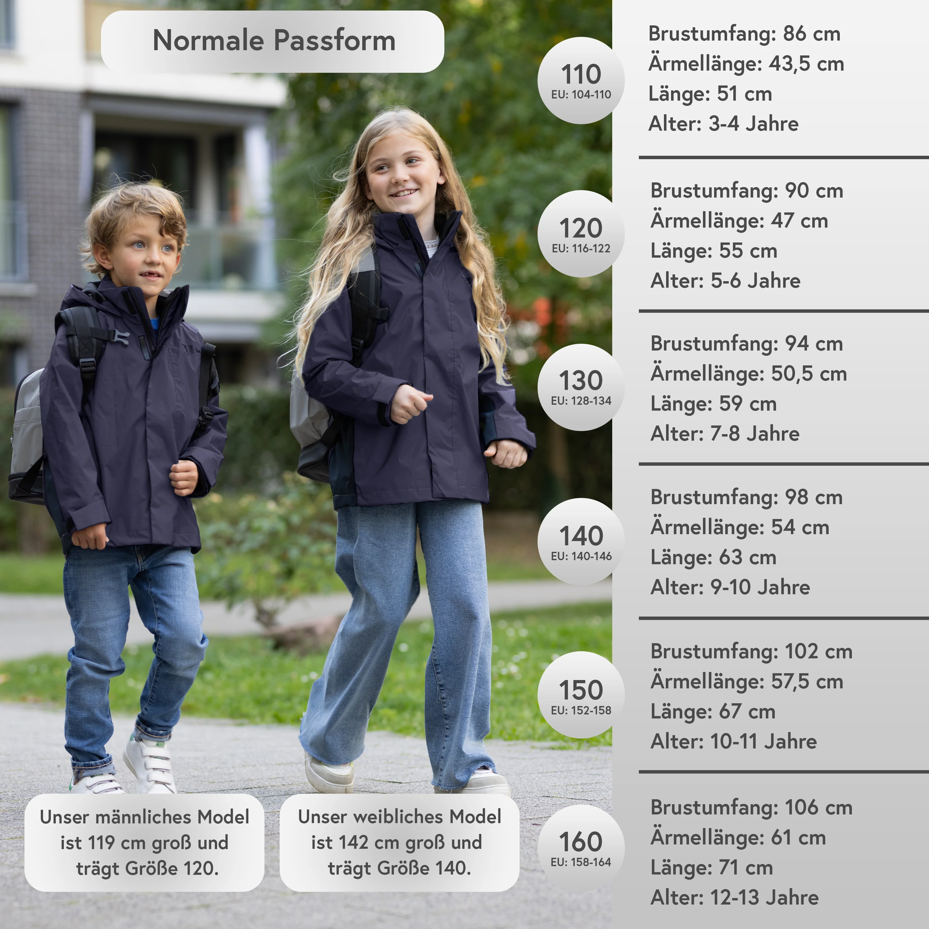 3in1 Smart Jacket - Reflektierende Jacke mit Fleece Zipp-In für Kinder & Jugendliche - Image 18