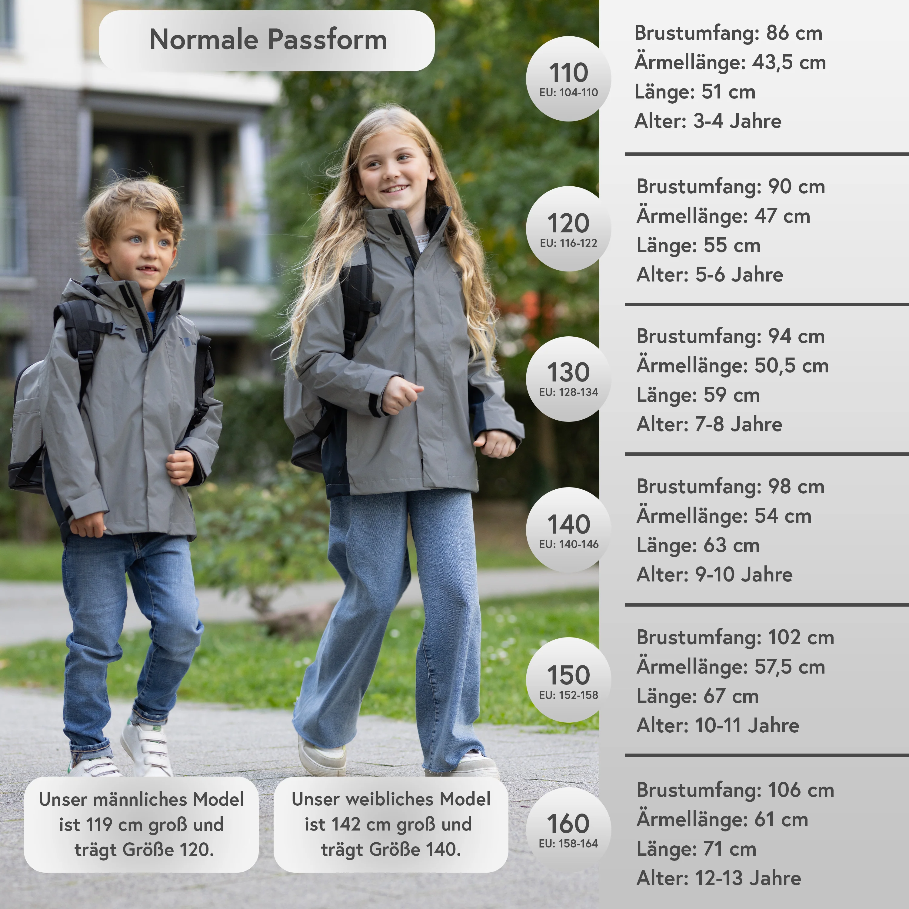 3in1 Smart Jacket - Reflektierende Jacke mit Fleece Zipp-In für Kinder & Jugendliche - Image 6