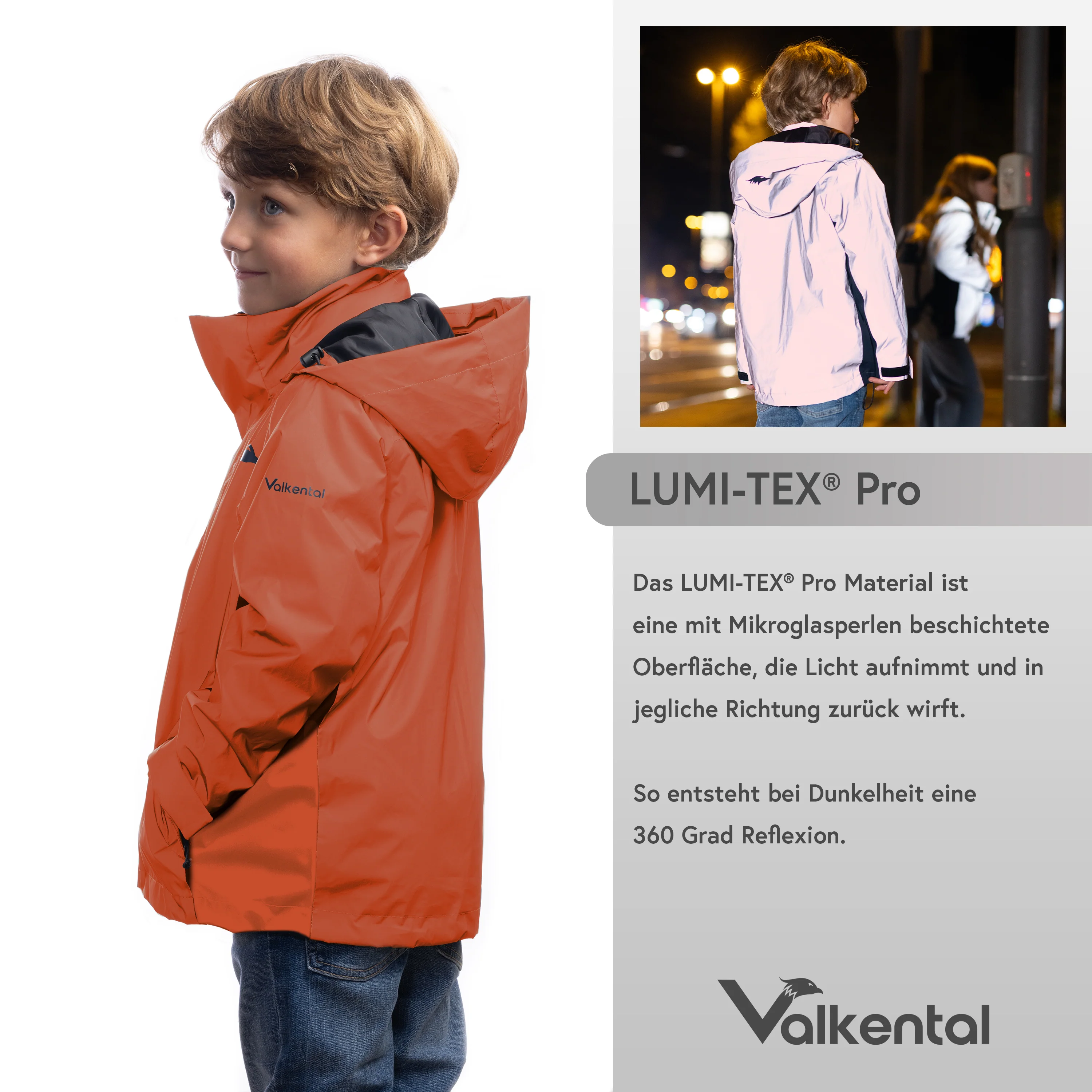 3in1 Smart Jacket - Reflektierende Jacke mit Fleece Zipp-In für Kinder & Jugendliche - Image 8
