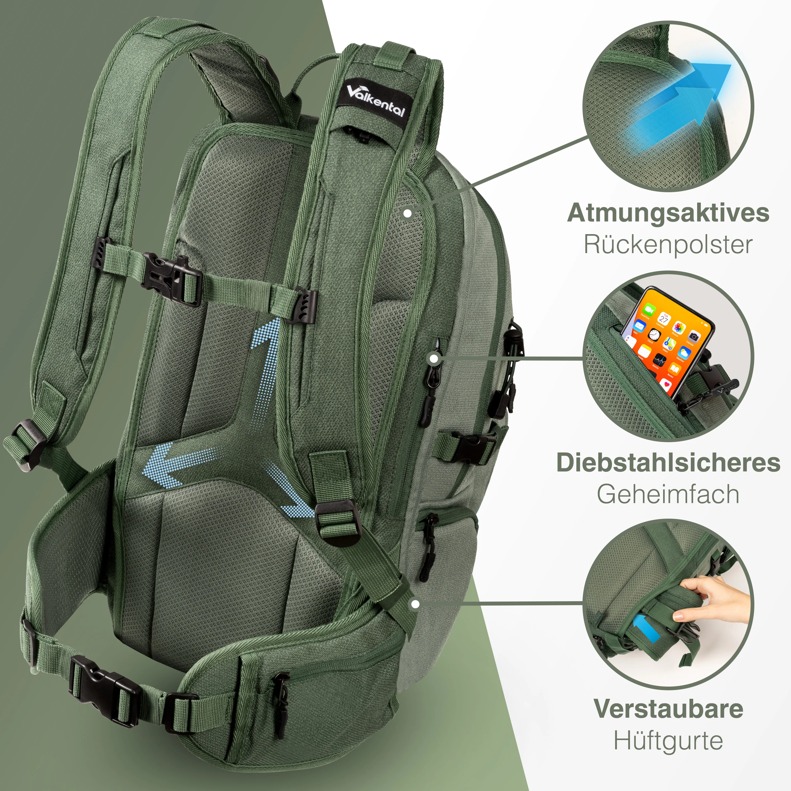 Explorer V22 - Der All-In-One Outdoor Rucksack B-Ware - Image 10