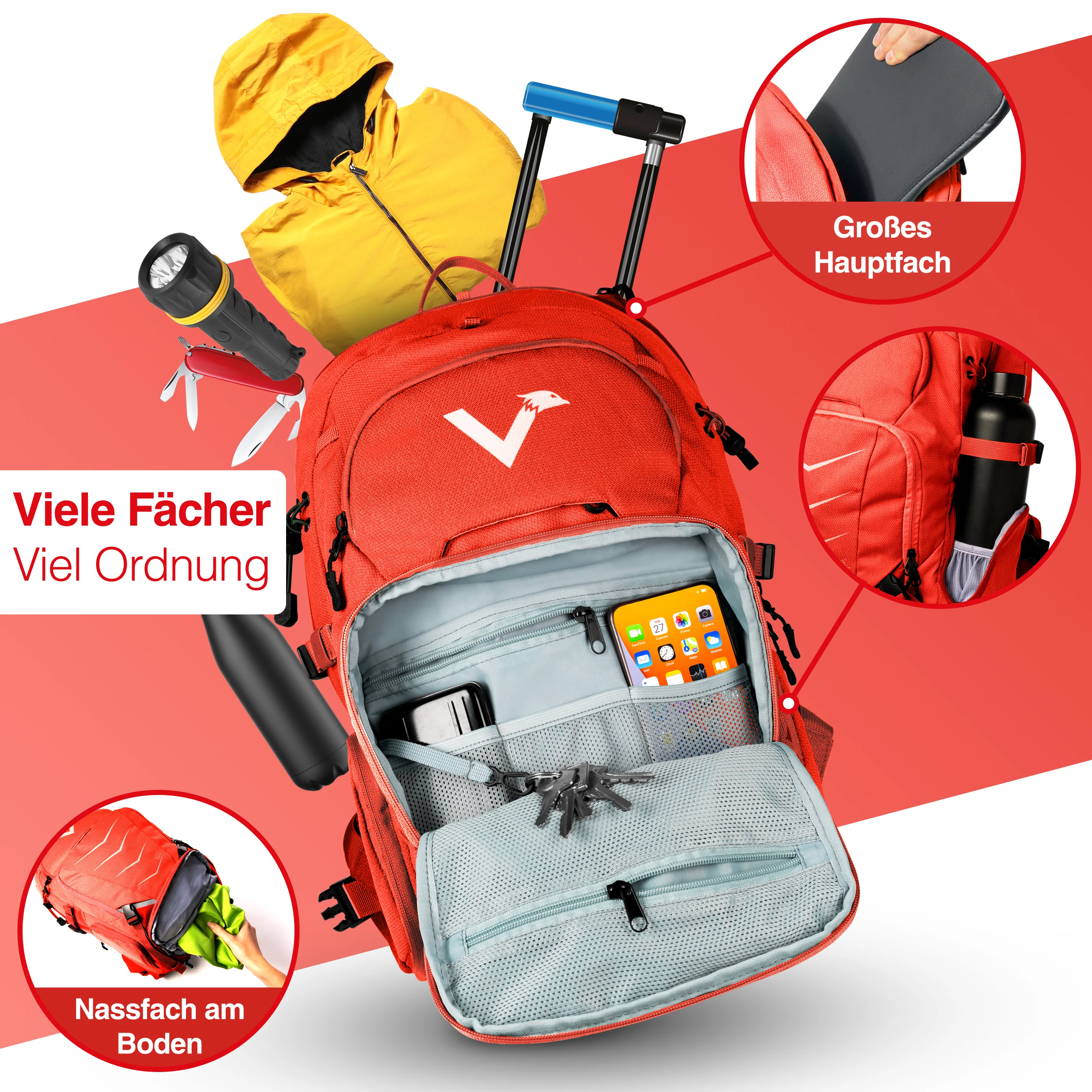 Explorer V22 - Der All-In-One Outdoor Rucksack B-Ware - Image 20
