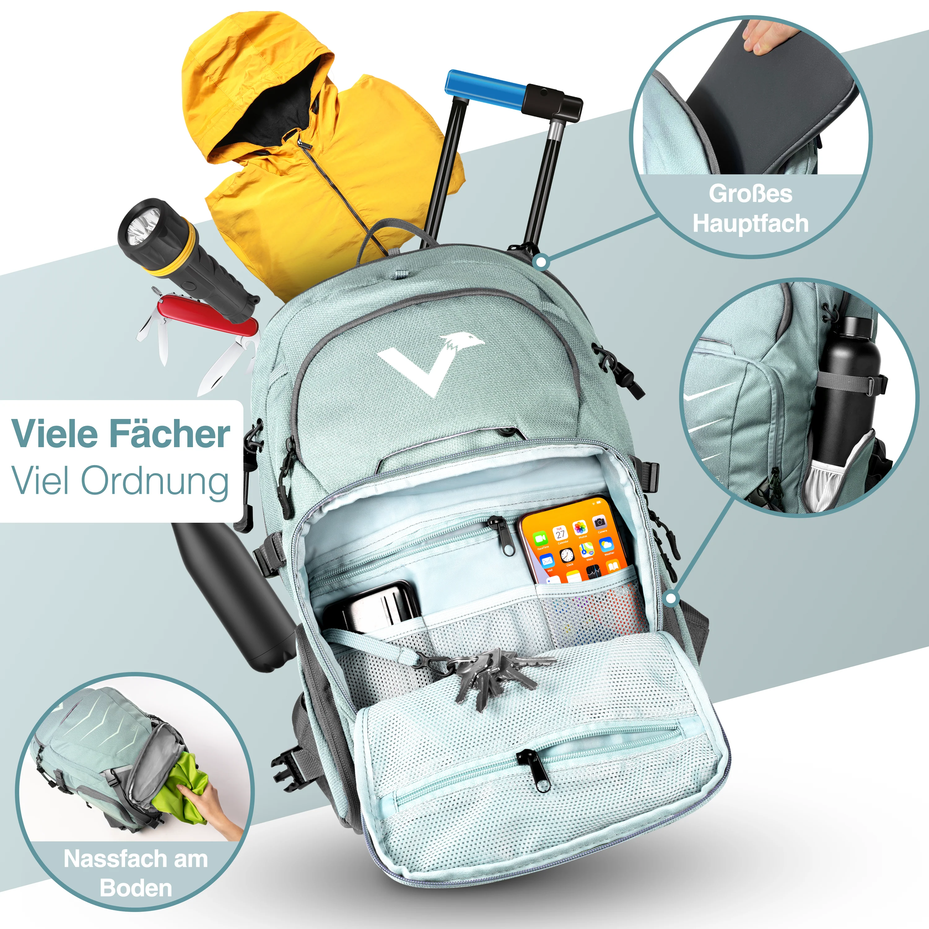Explorer V22 - Der All-In-One Outdoor Rucksack B-Ware - Image 27