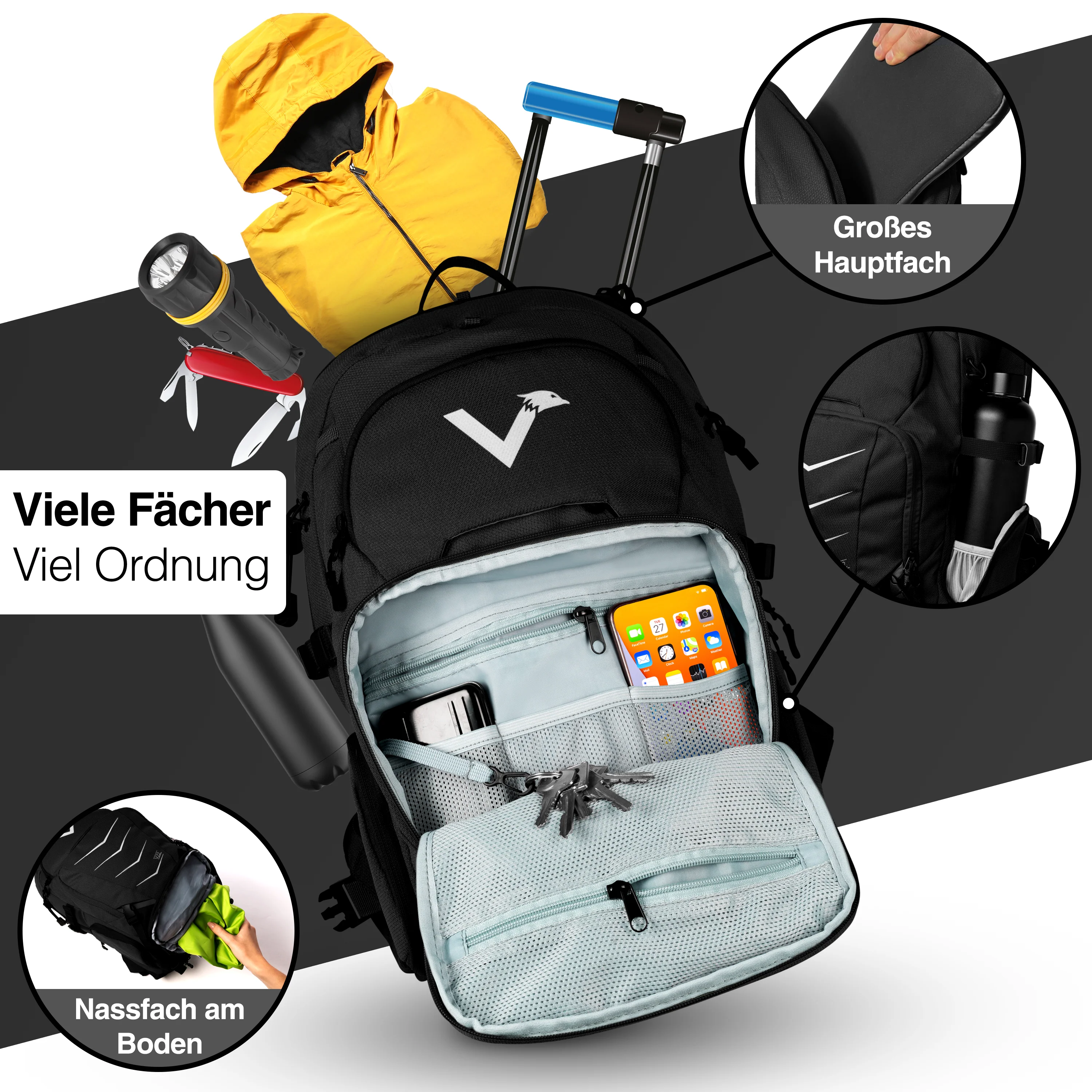 Explorer V22 - Der All-In-One Outdoor Rucksack B-Ware - Image 4