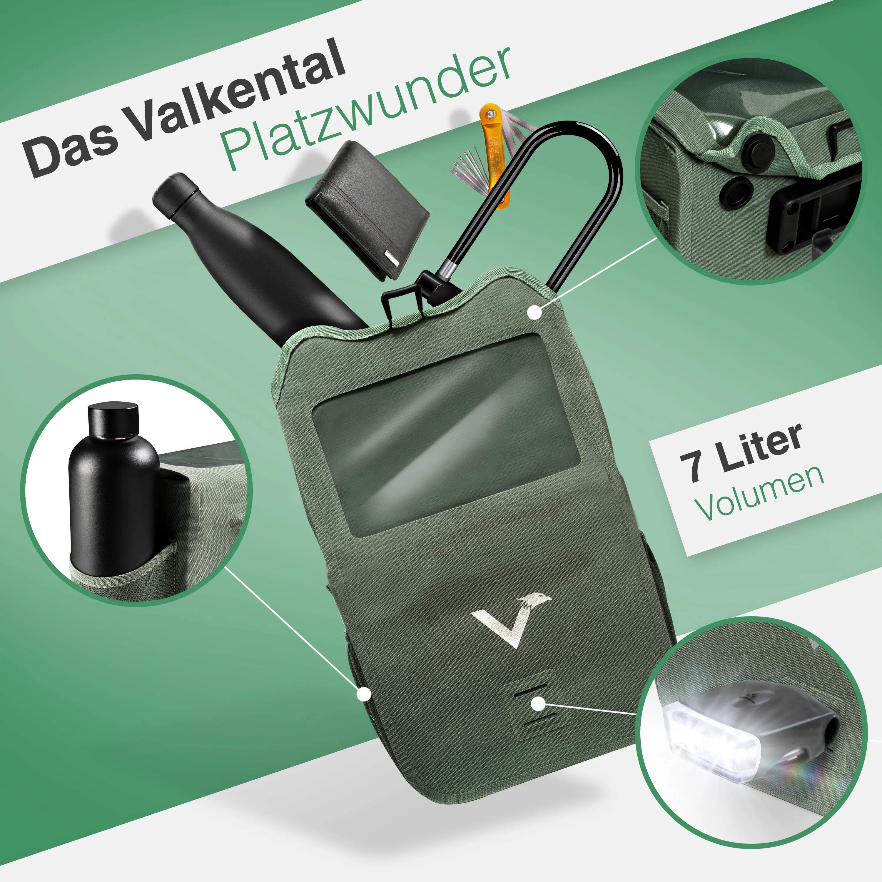 Front Pack - Robuste & wasserdichte Lenkertasche - Image 12