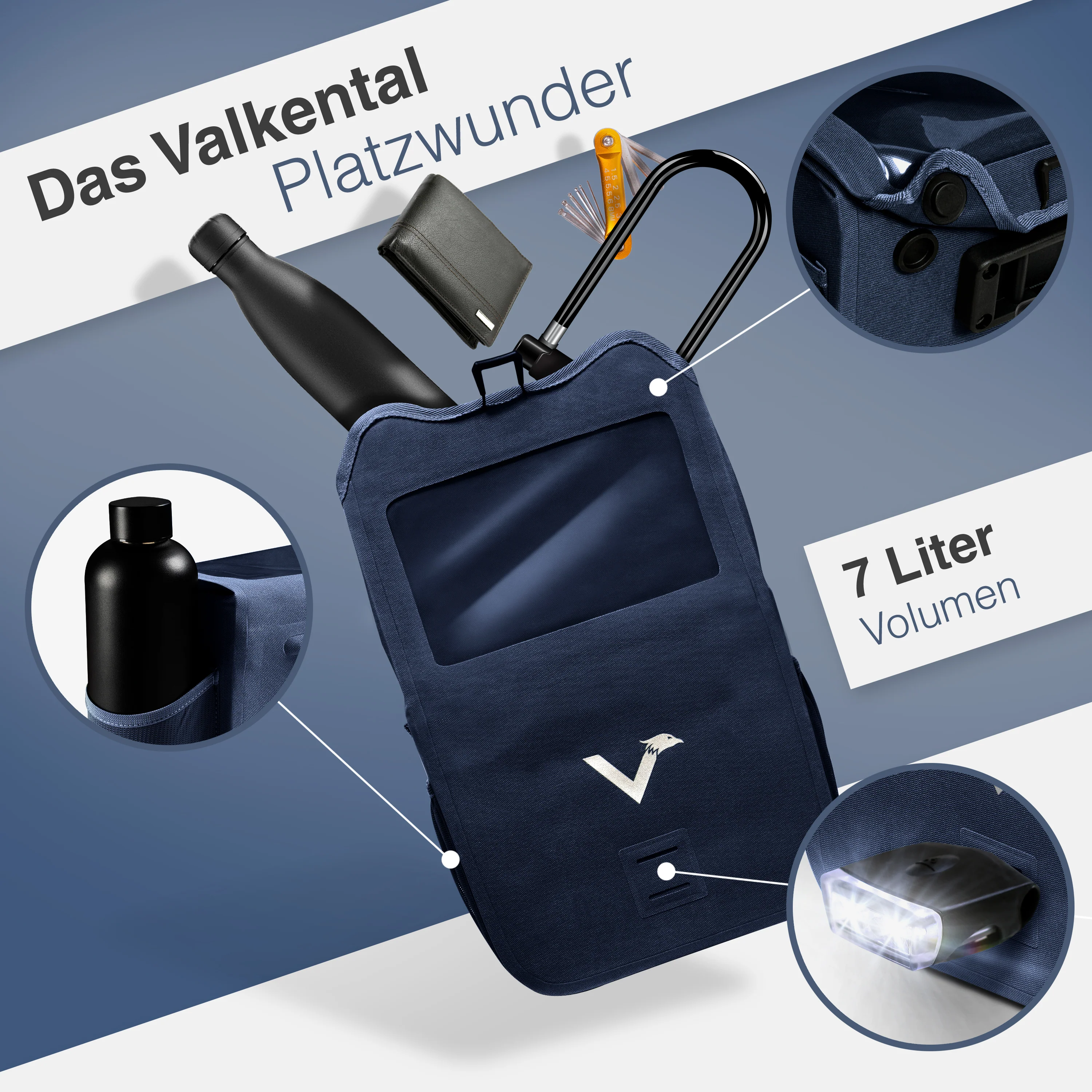 Front Pack - Robuste & wasserdichte Lenkertasche - Image 14