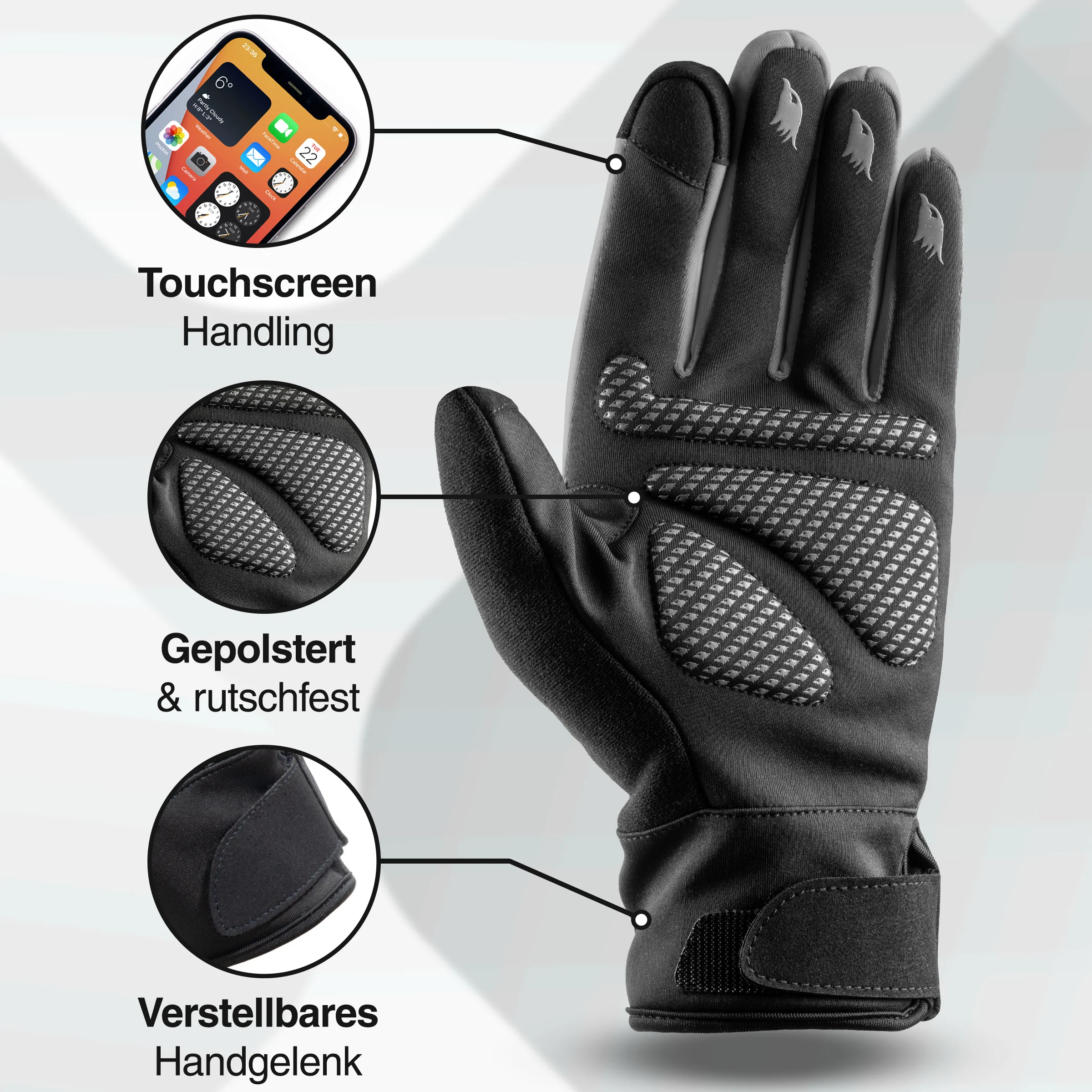 GloRider V2 Flex - Wasserfester Übergangshandschuh mit Grip - Image 10