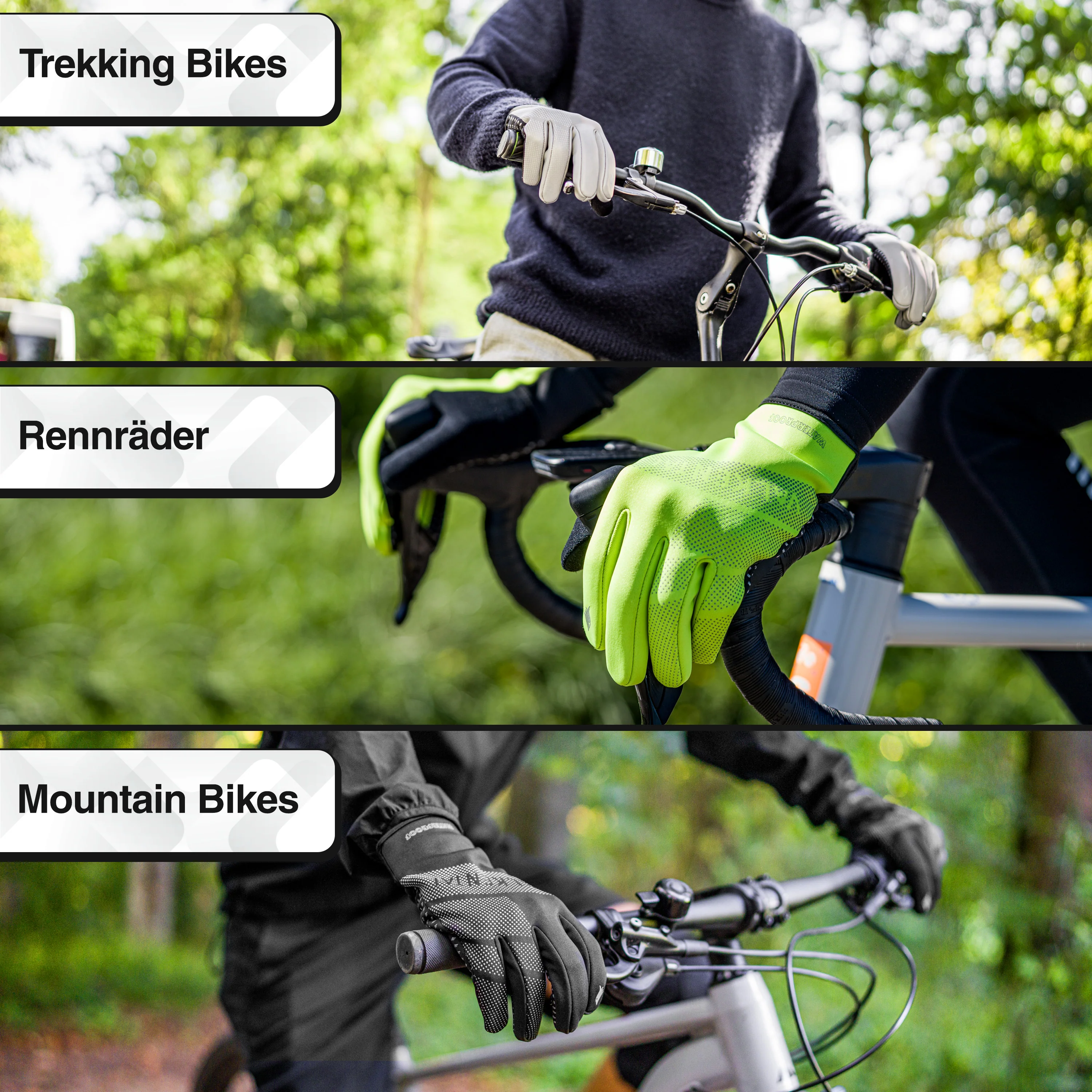 GloRider V2 Flex - Wasserfester Übergangshandschuh mit Grip - Image 13