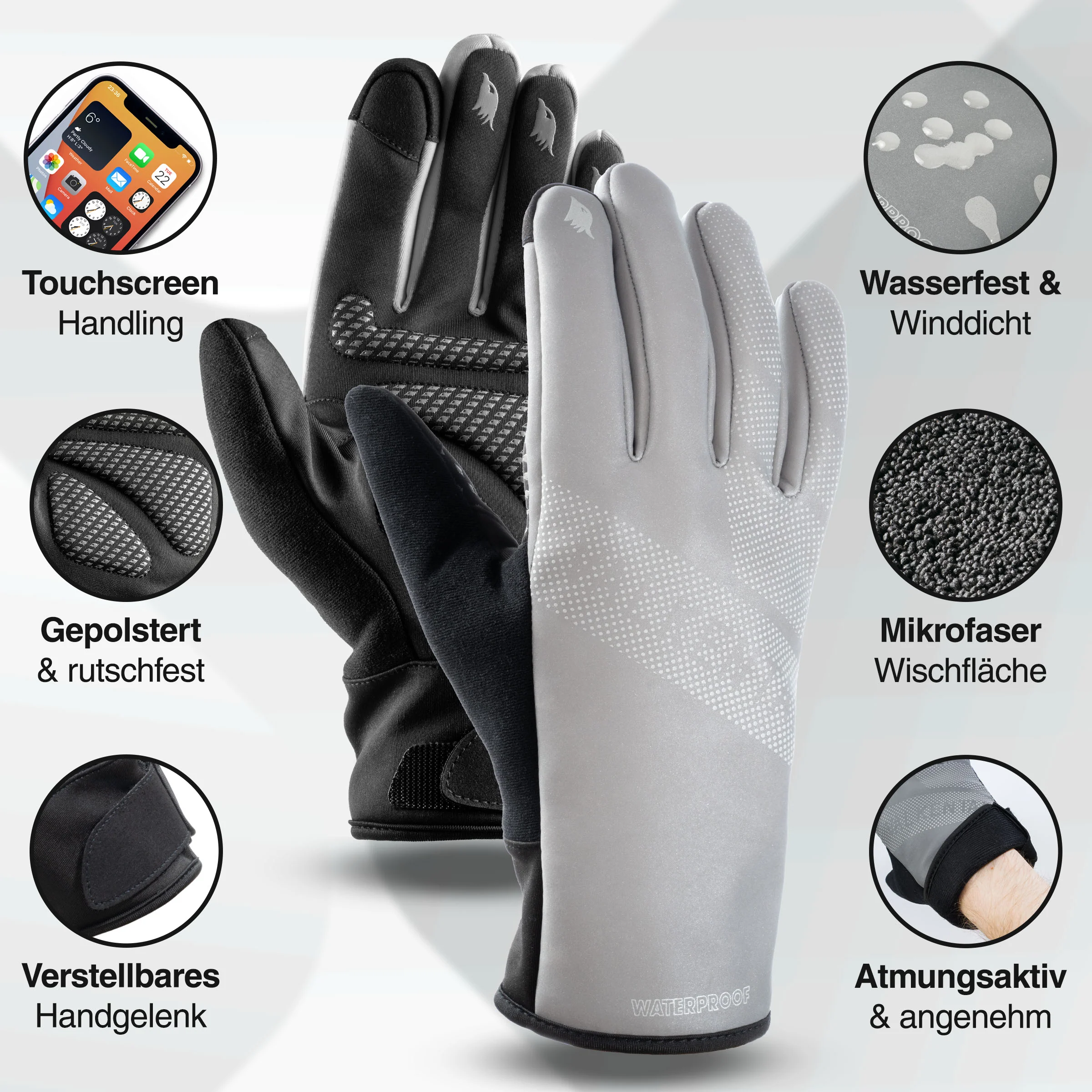 GloRider V2 Ultra - Wasserdichter Winterhandschuh mit 3M Isolation - Image 3