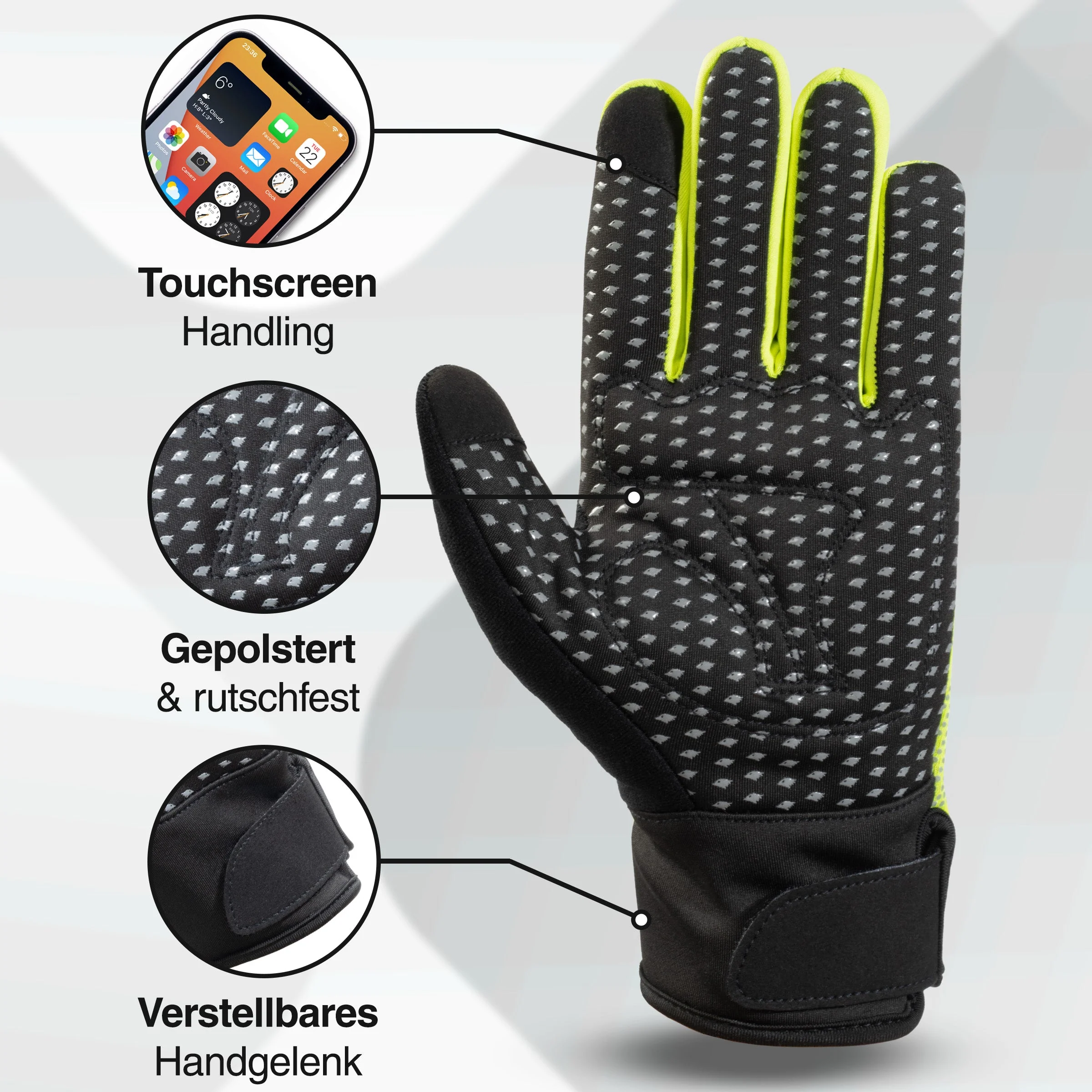 GloRider Flex - Wasserfester Übergangshandschuh mit Grip | Bundle - Image 6