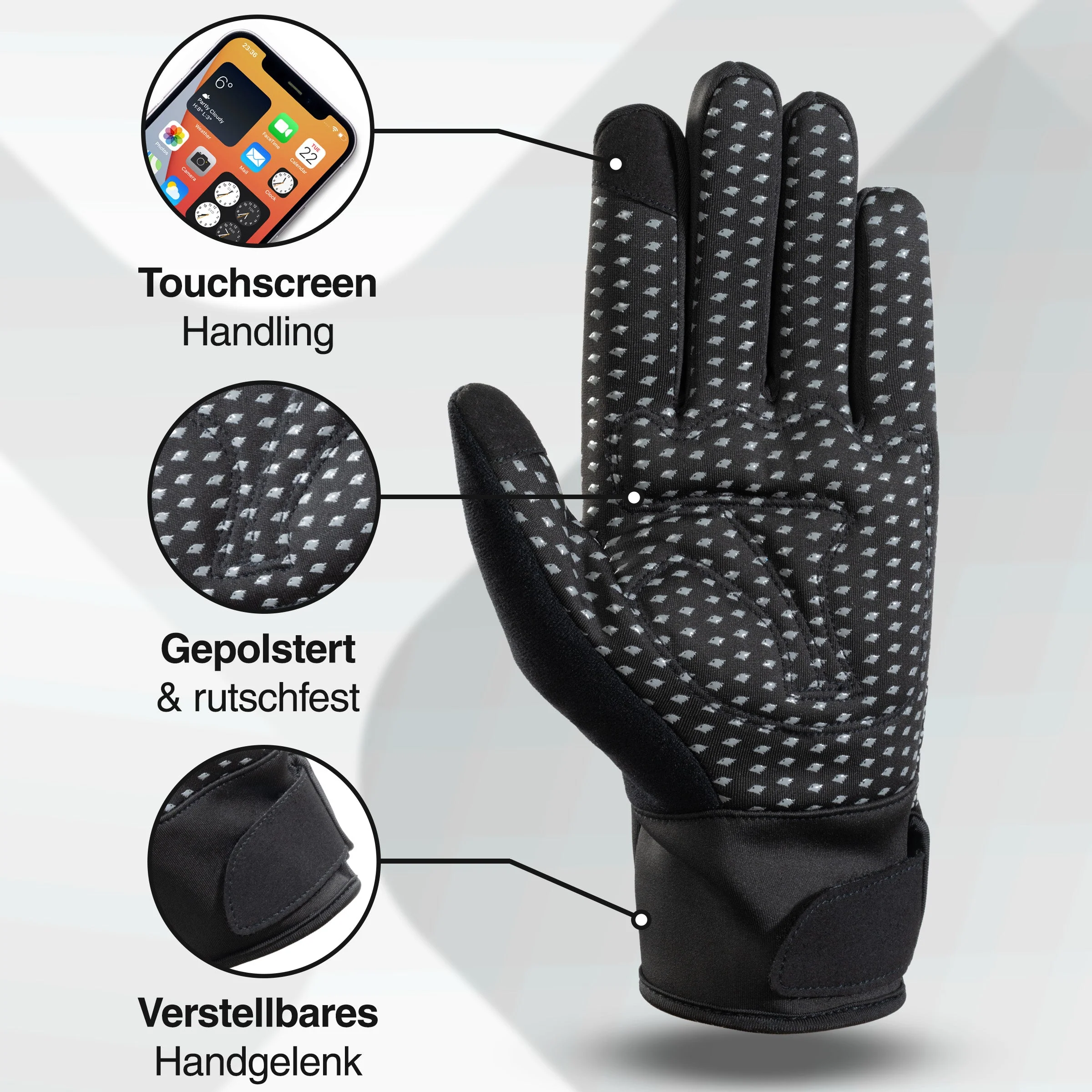 GloRider Flex - Wasserfester Übergangshandschuh mit Grip | Bundle - Image 9