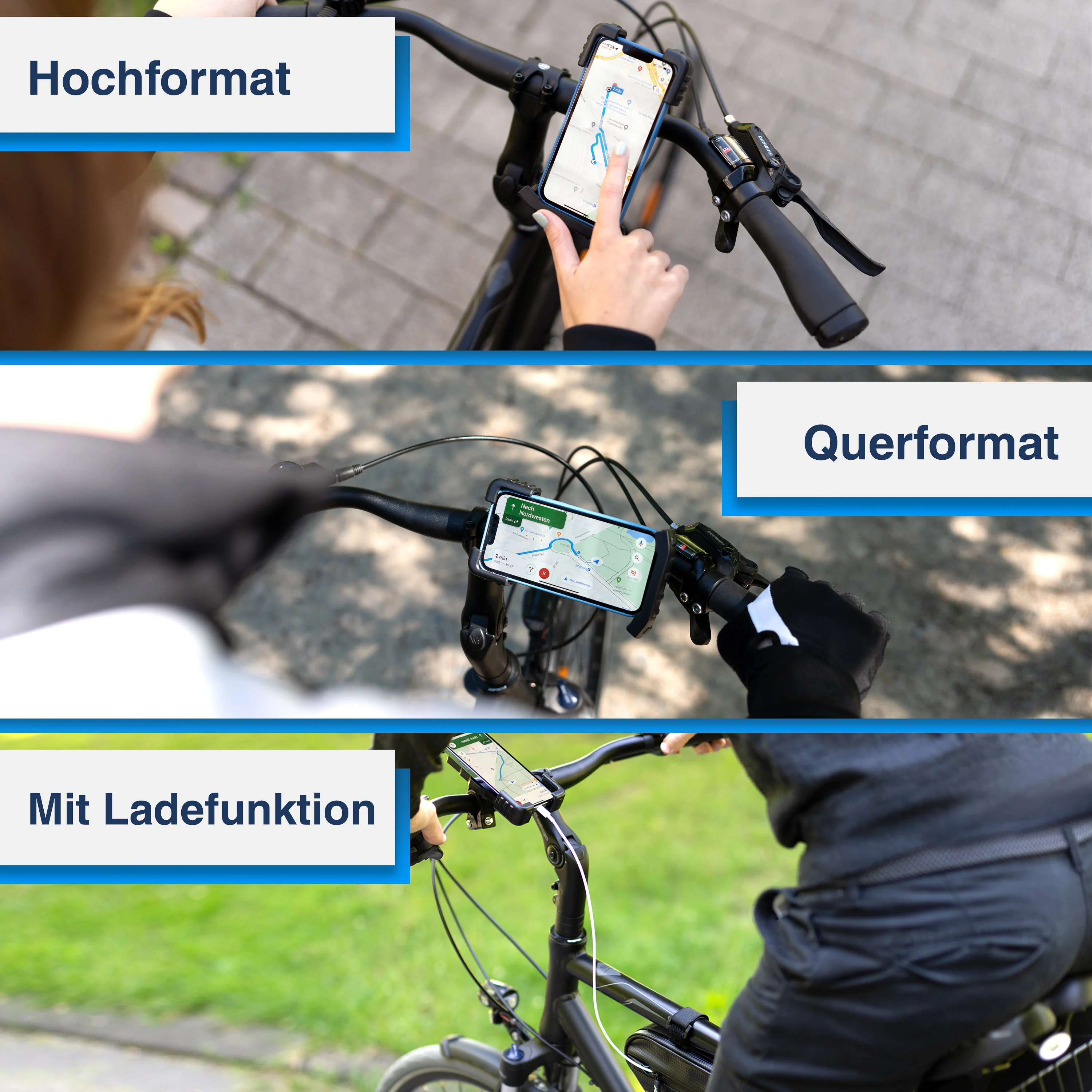 PhoneFix - Fahrrad Handyhalterung zum Befestigen am Lenker - Image 3