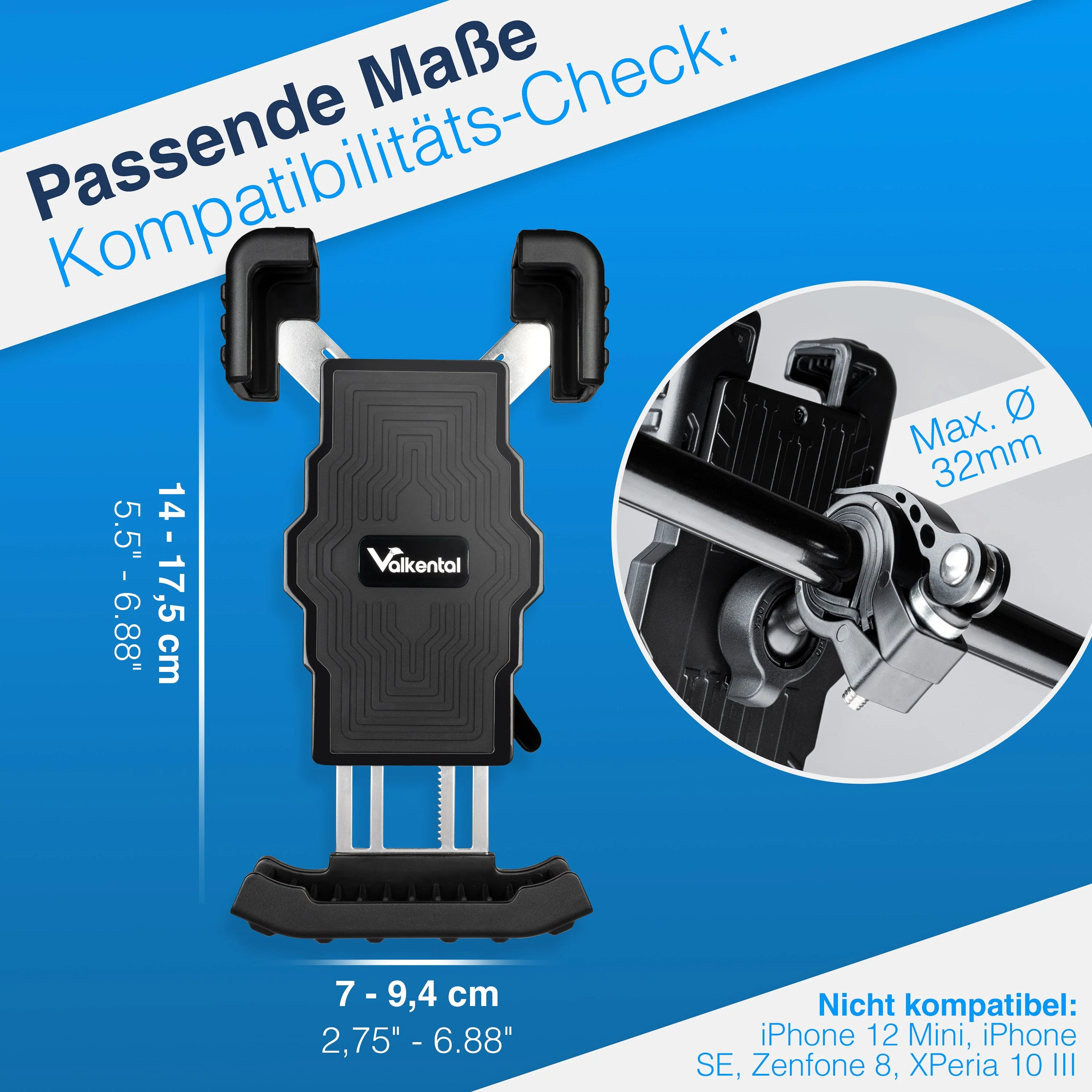 PhoneFix - Fahrrad Handyhalterung zum Befestigen am Lenker | Bundle - Image 7