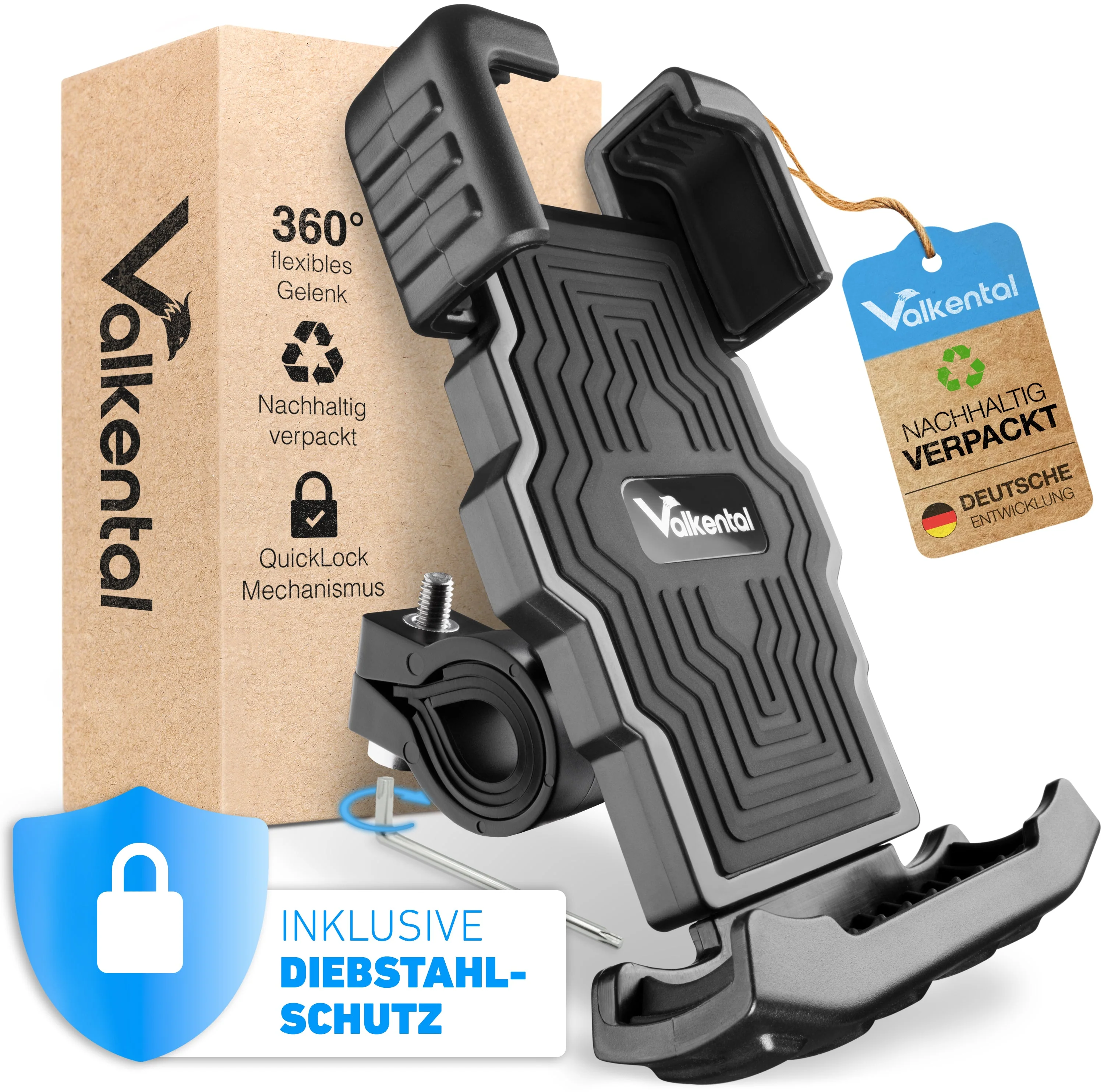 PhoneFix - Fahrrad Handyhalterung zum Befestigen am Lenker | Bundle - Image 9