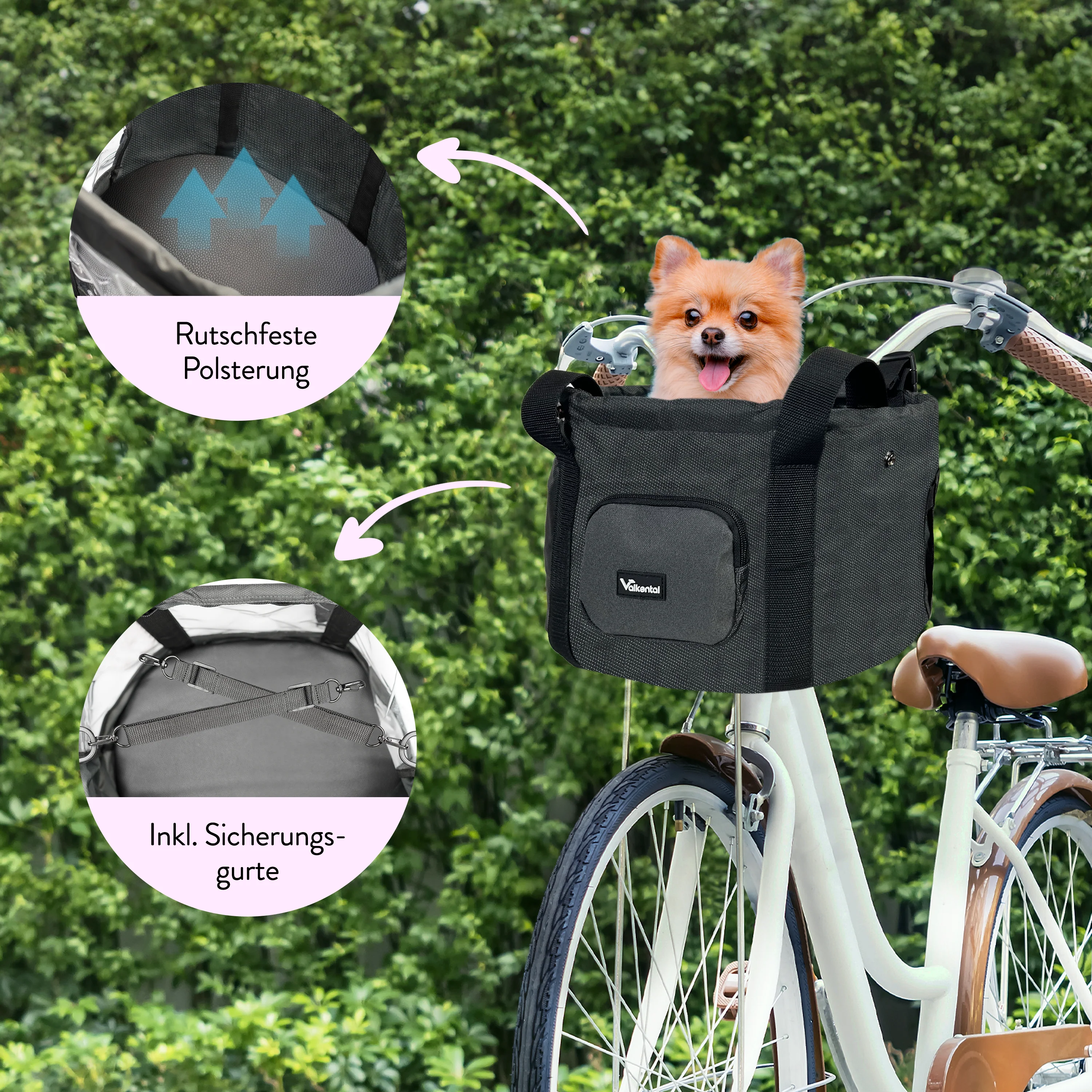 Fahrradkorb für Hunde - Image 21