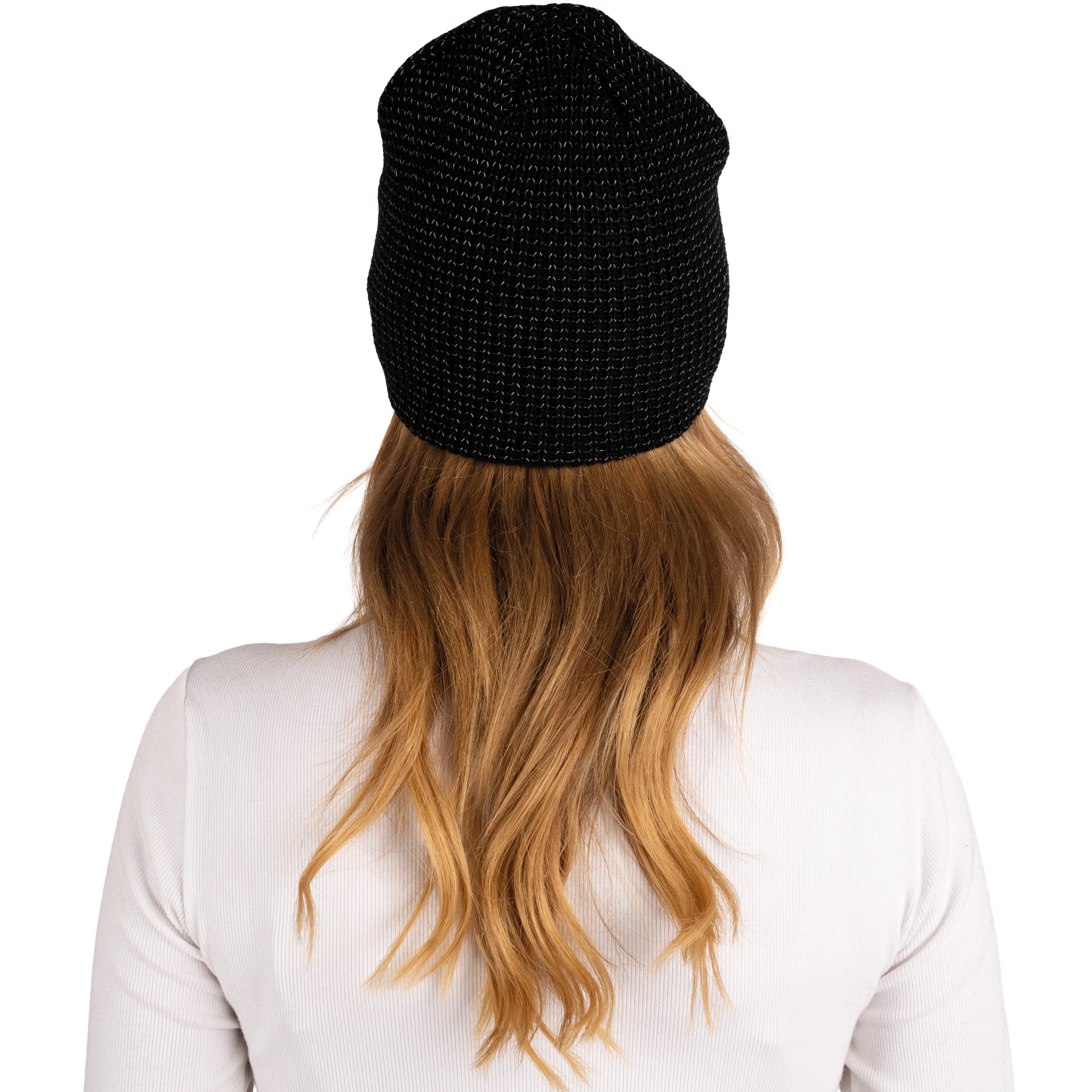 Reflective Beanie - Strickmütze mit reflektierendem Garn - Image 10