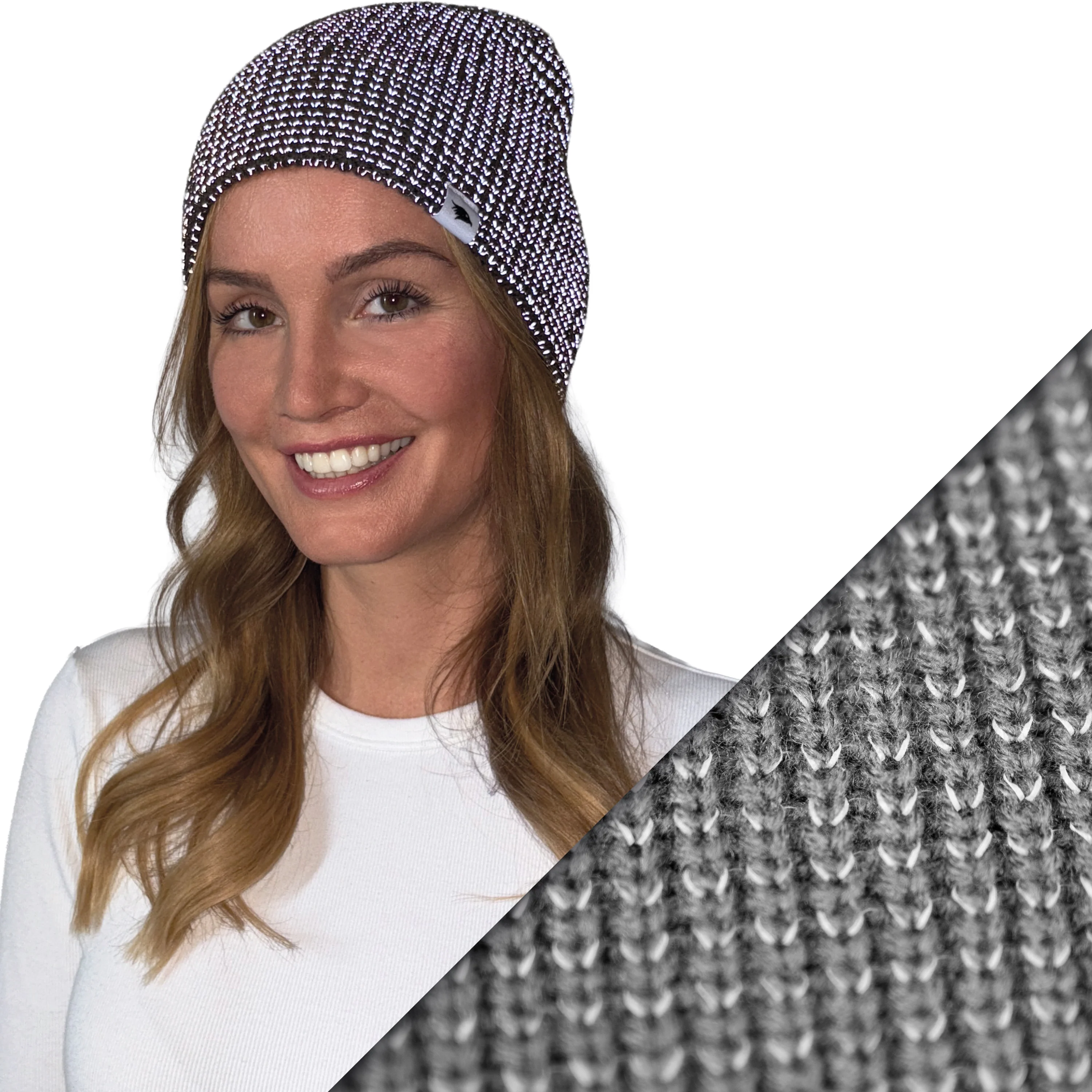 Reflective Beanie - Strickmütze mit reflektierendem Garn - Image 20