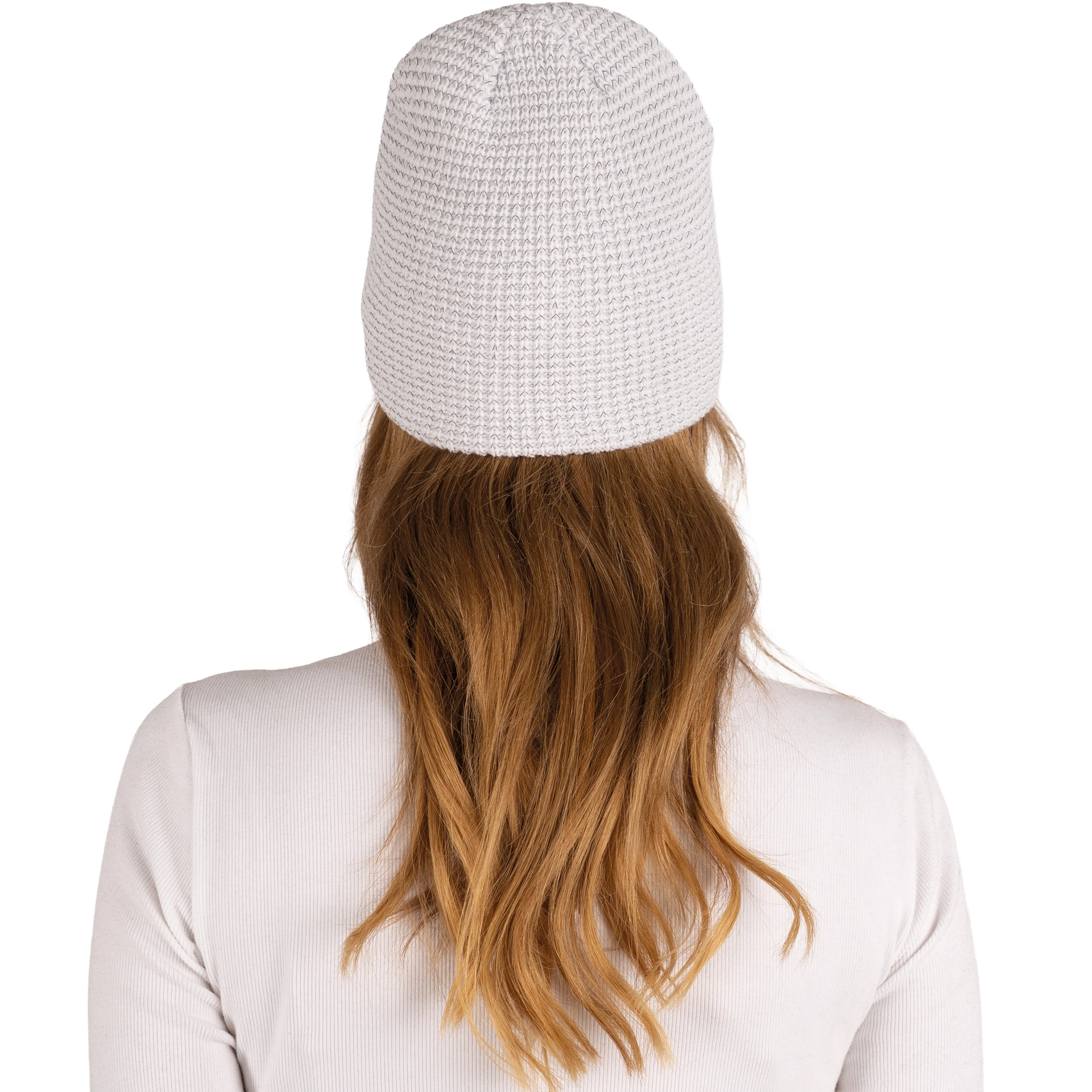 Reflective Beanie - Strickmütze mit reflektierendem Garn - Image 4