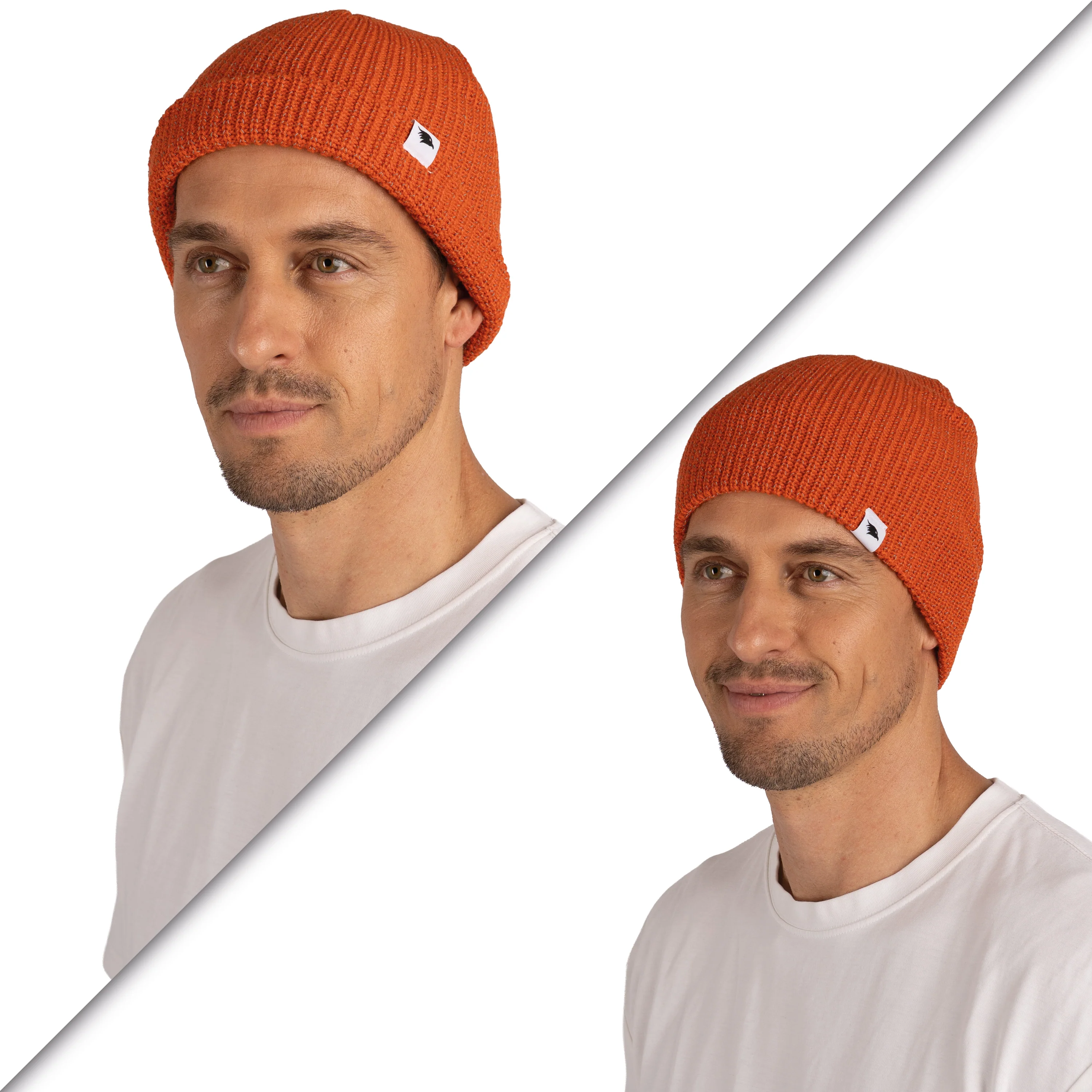 Reflective Beanie - Strickmütze mit reflektierendem Garn - Image 11