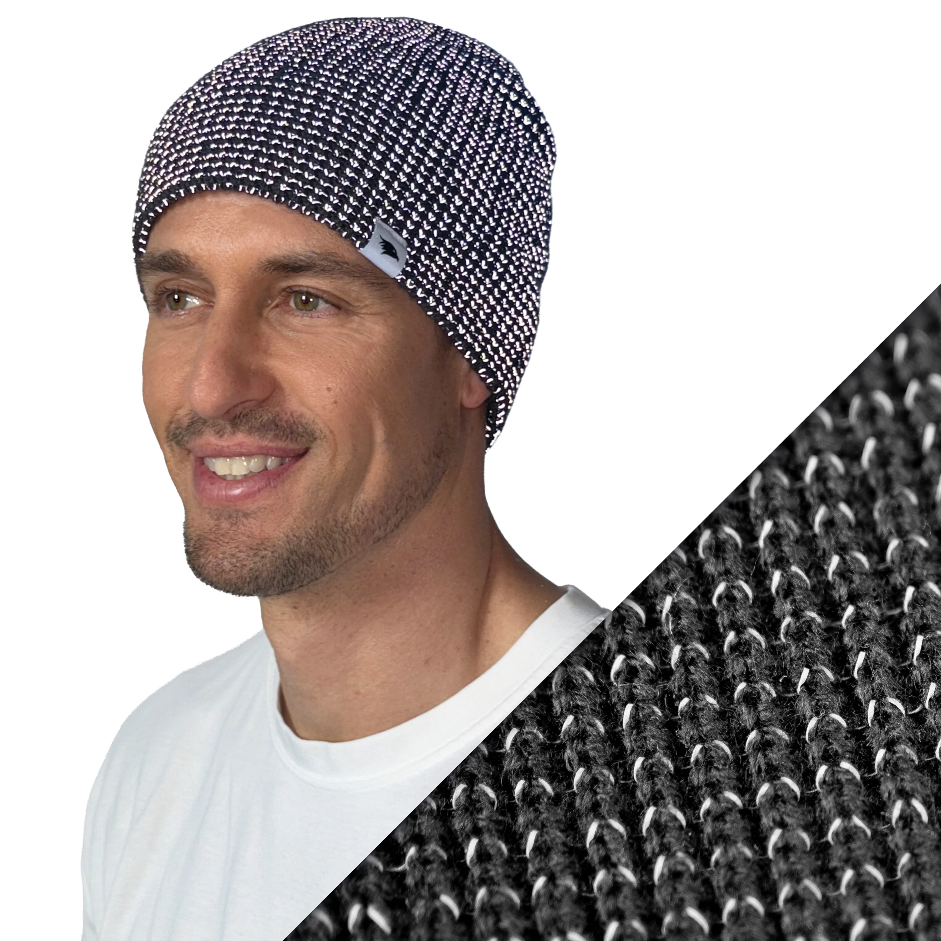 Reflective Beanie - Strickmütze mit reflektierendem Garn - Image 20