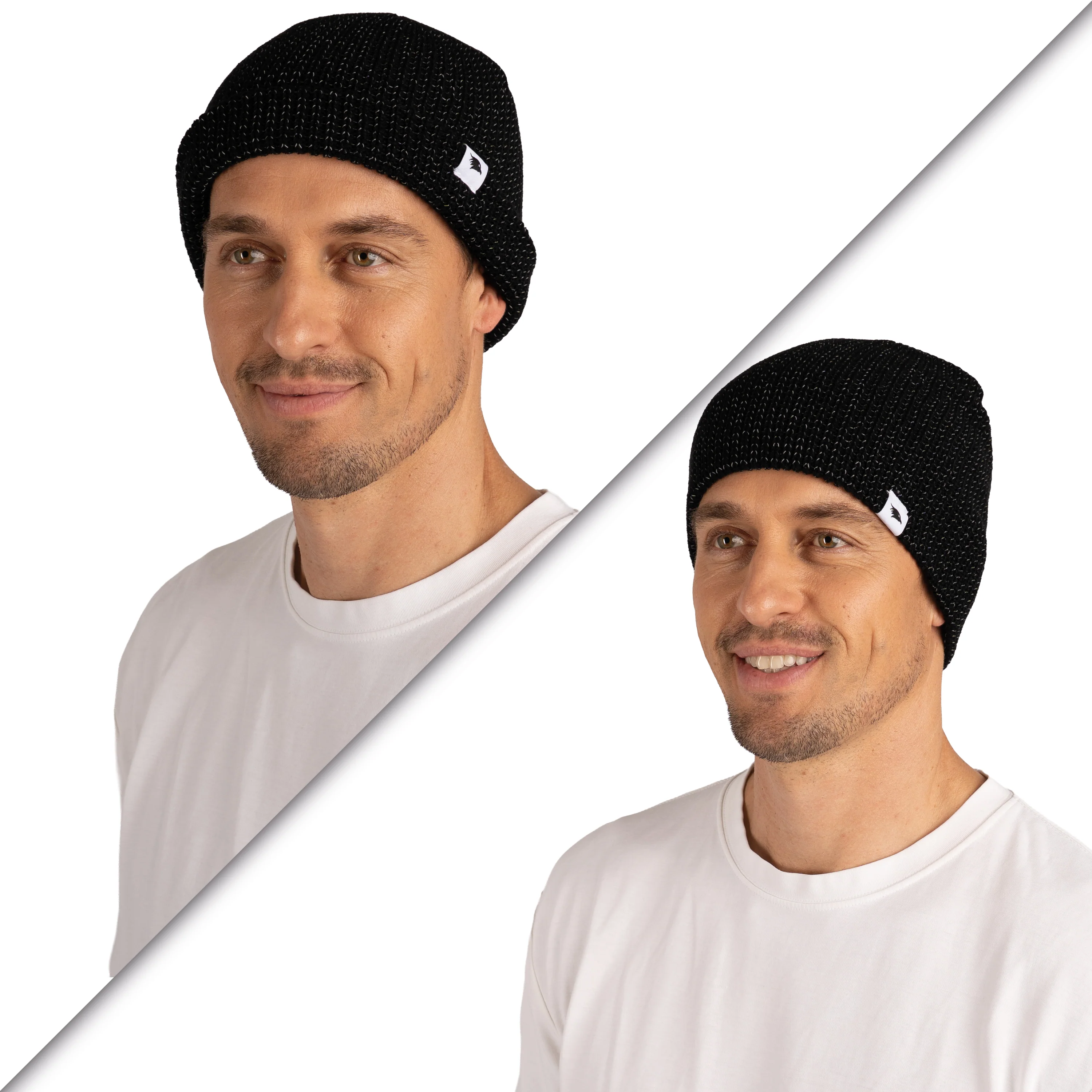 Reflective Beanie - Strickmütze mit reflektierendem Garn - Image 23
