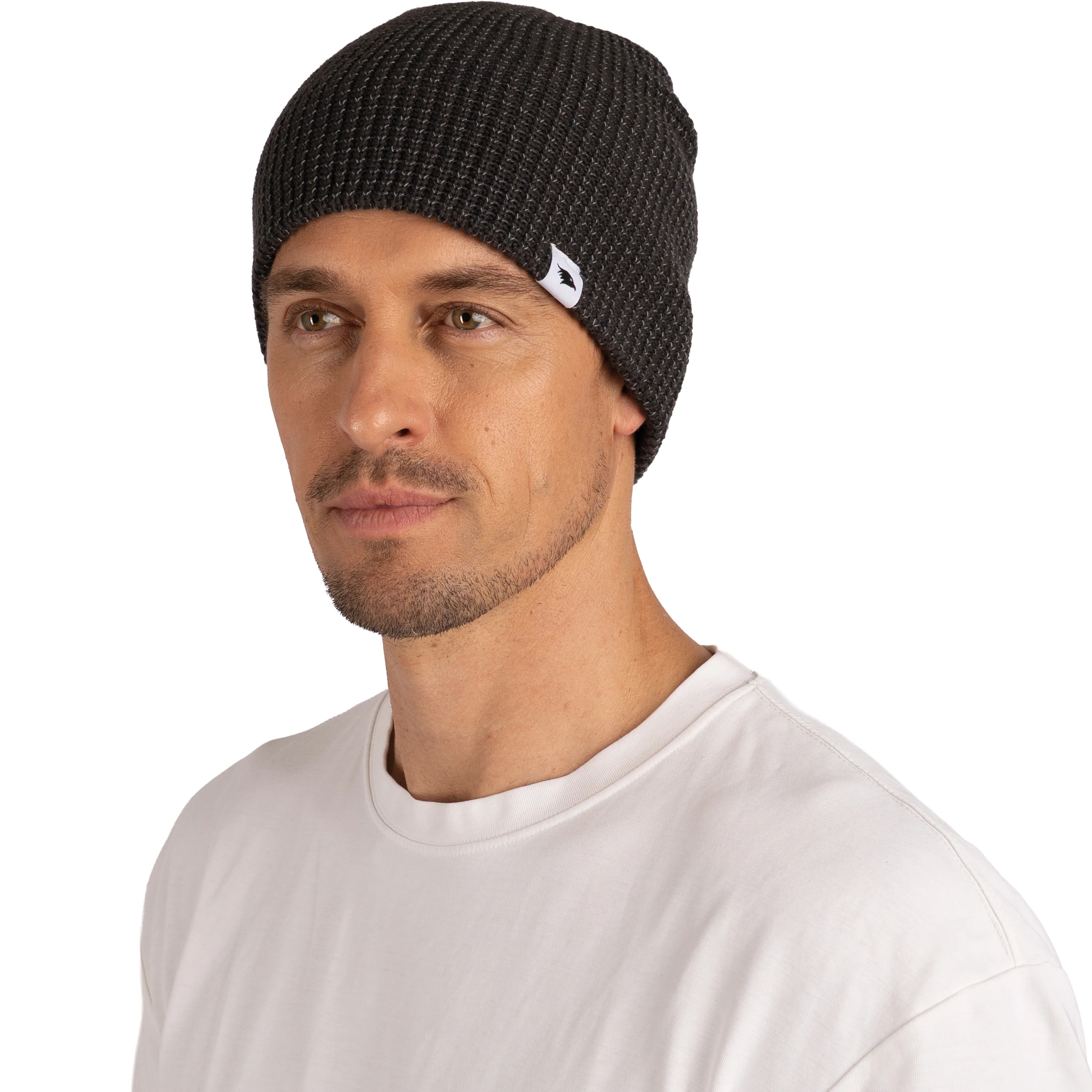 Reflective Beanie - Strickmütze mit reflektierendem Garn - Image 3