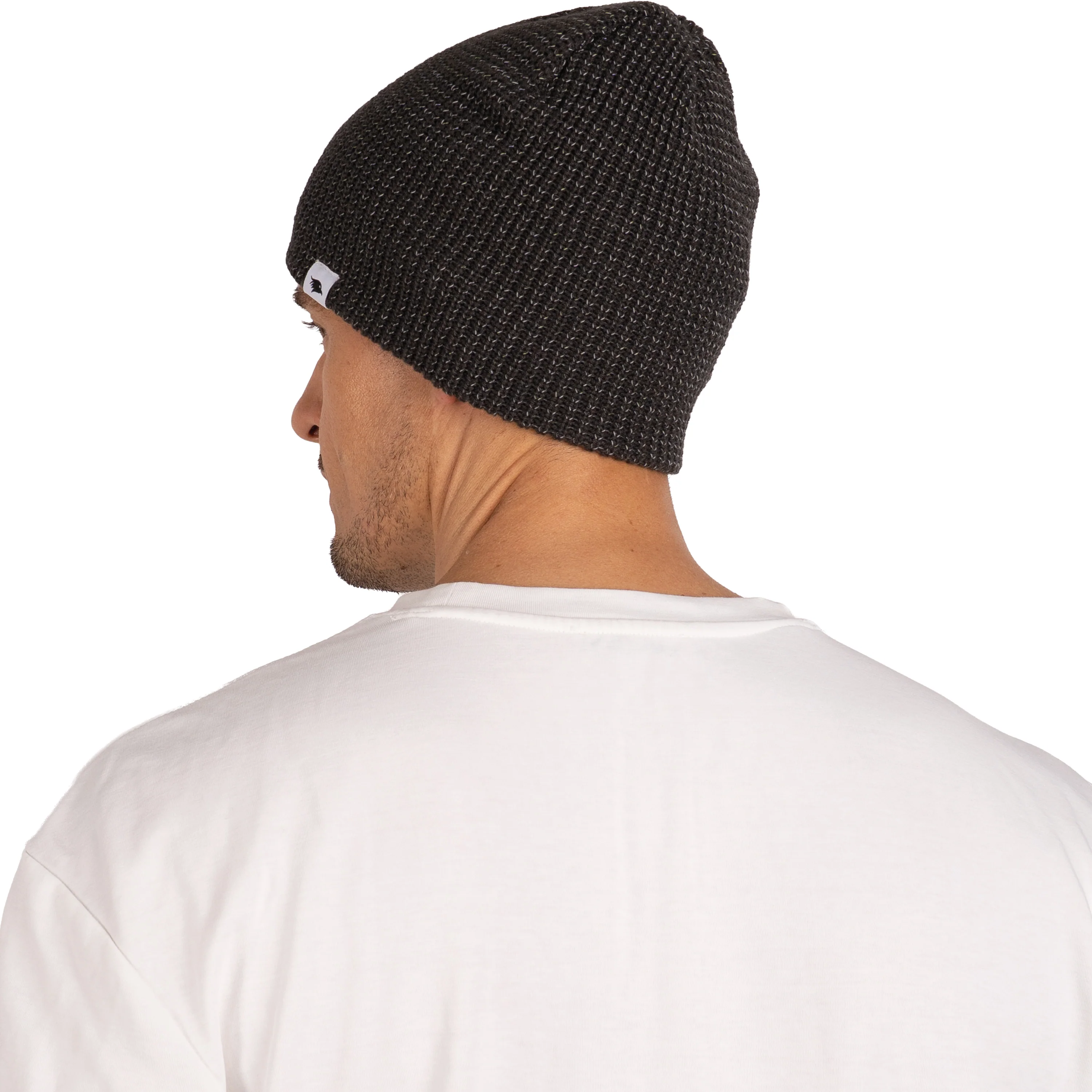 Reflective Beanie - Strickmütze mit reflektierendem Garn - Image 4