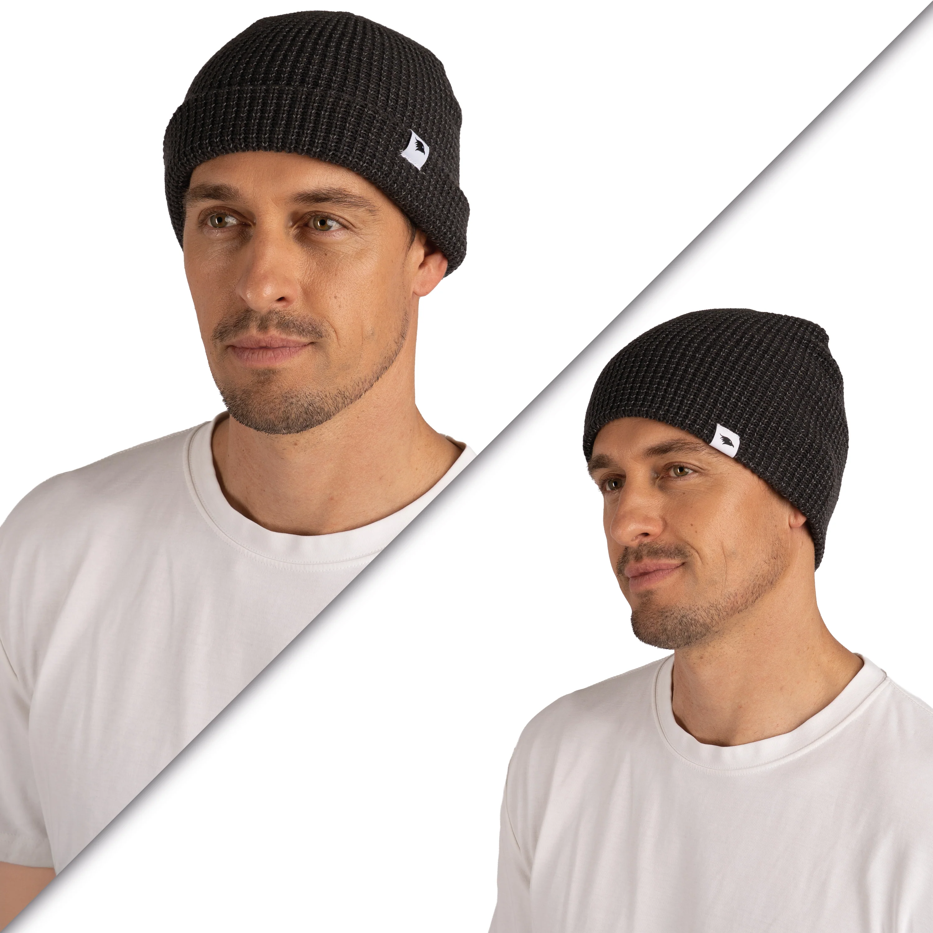 Reflective Beanie - Strickmütze mit reflektierendem Garn - Image 5