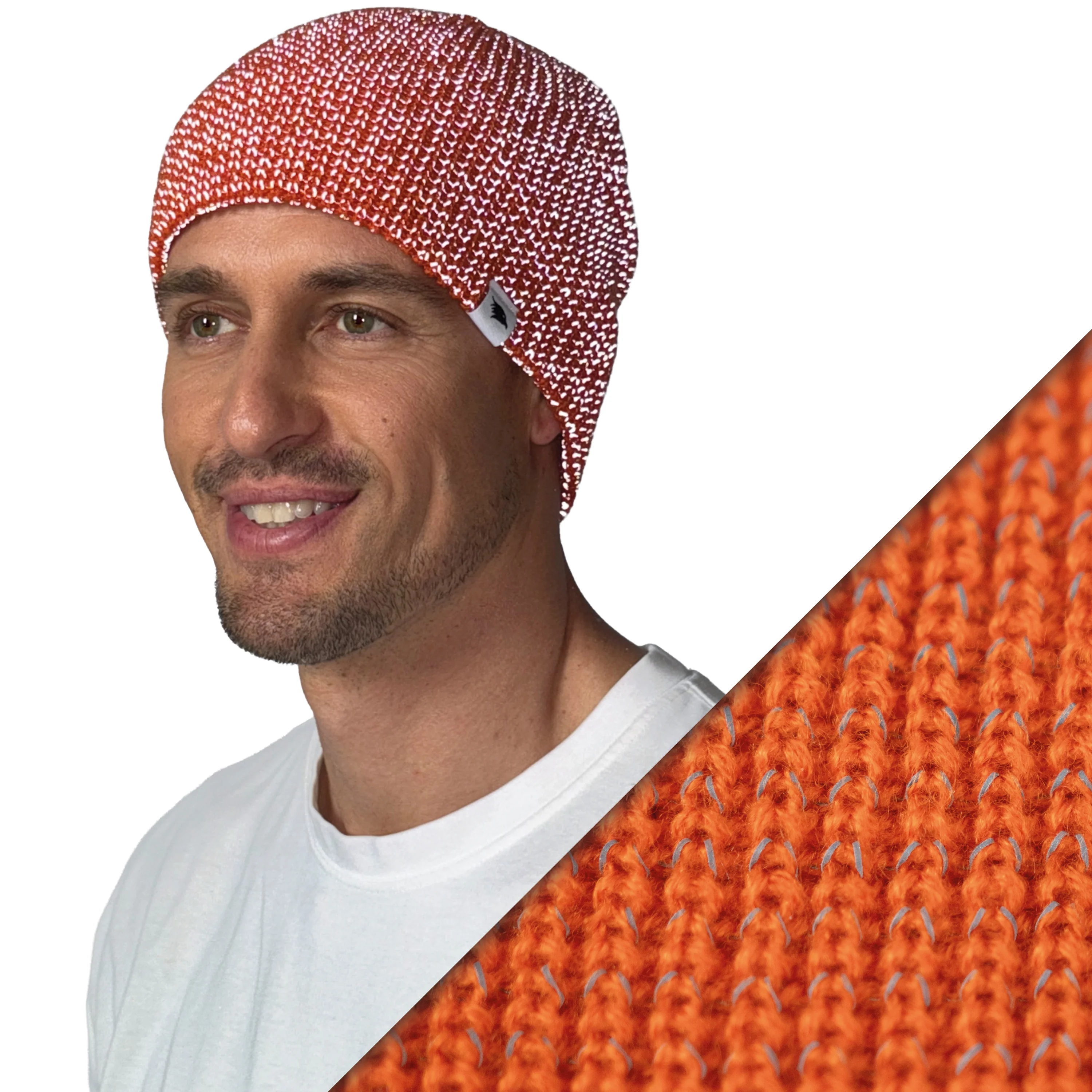 Reflective Beanie - Strickmütze mit reflektierendem Garn - Image 8