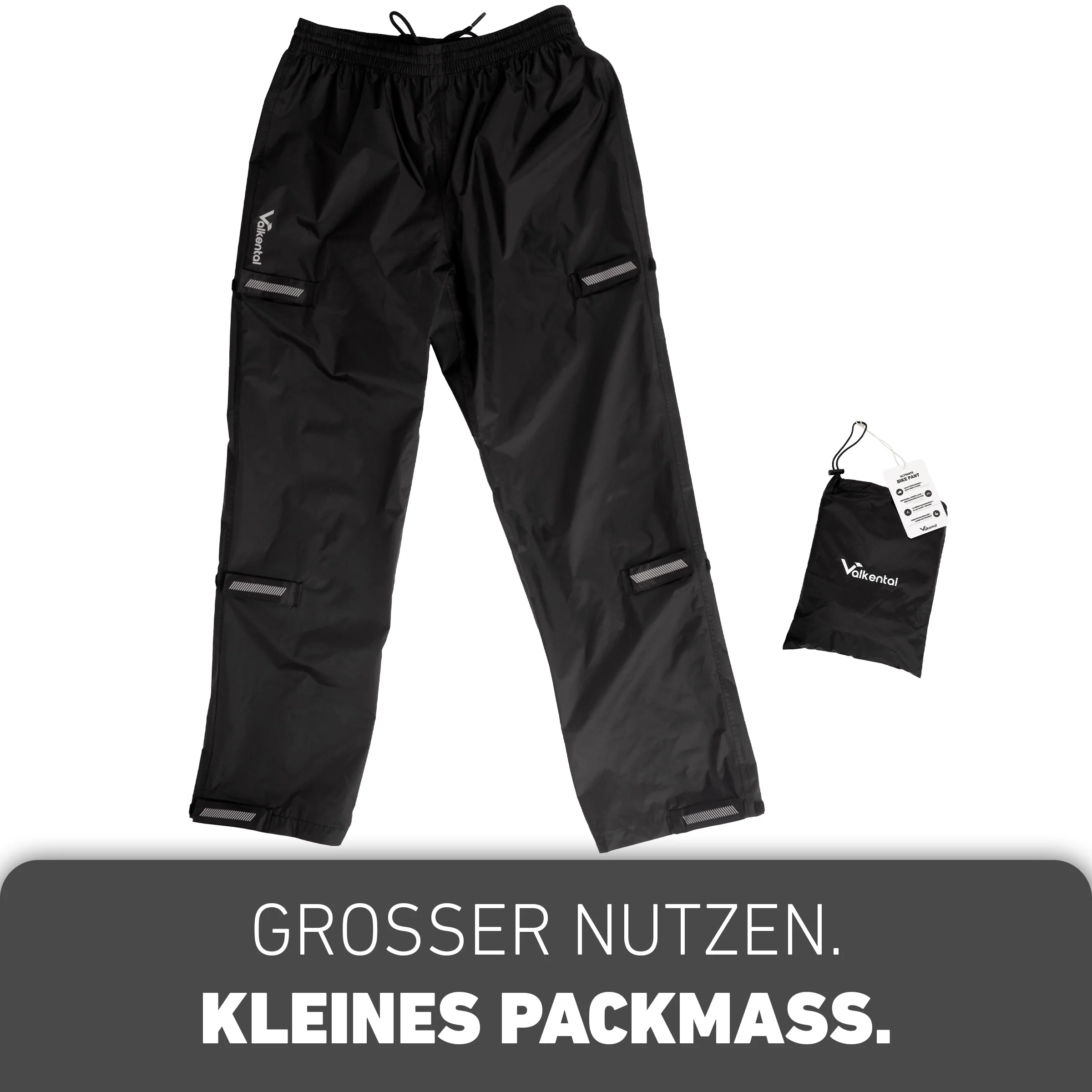 Ultimate Bike Pant - Reflektierende & Wasserdichte Regenhose - Unisex - Image 11