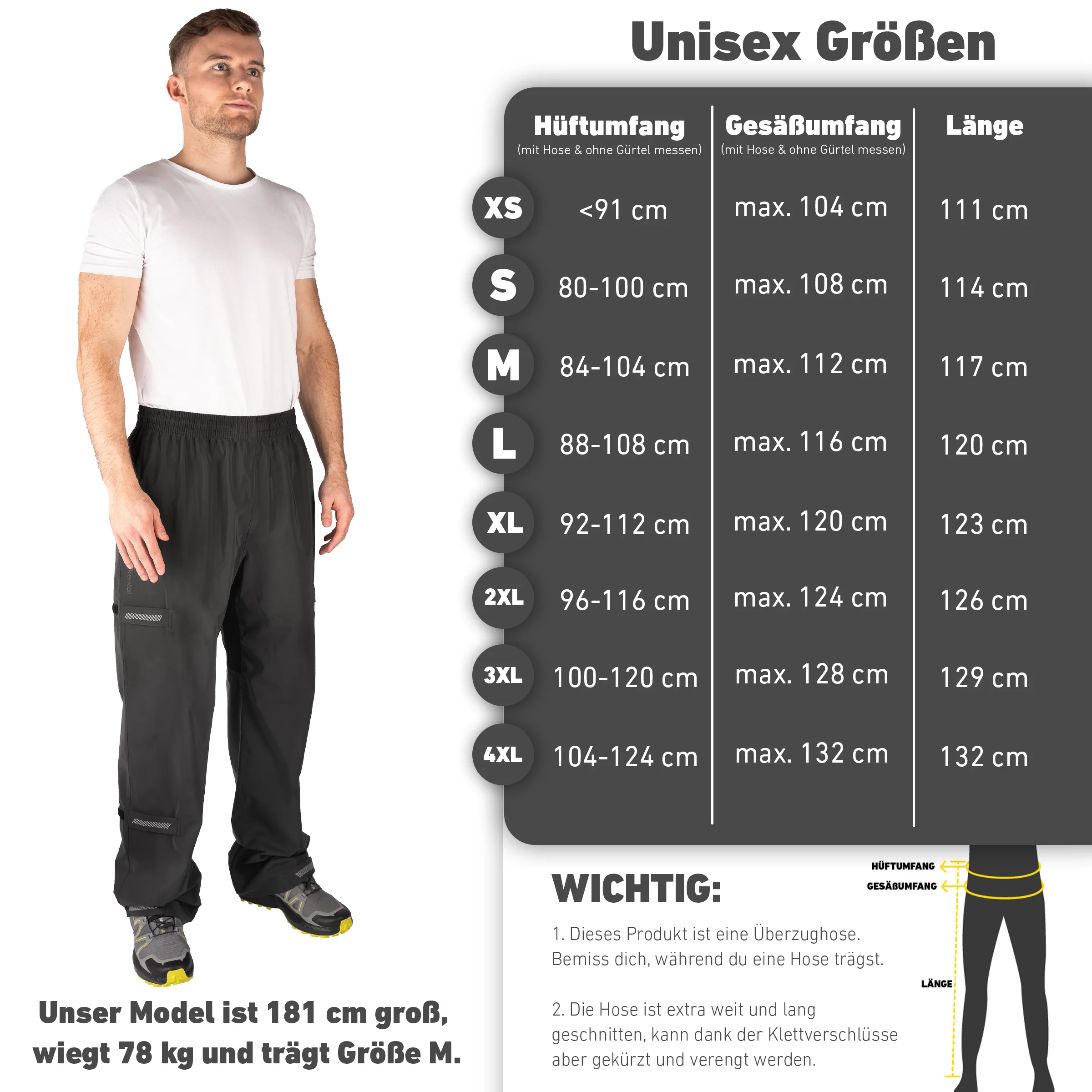 Ultimate Bike Pant - Reflektierende & Wasserdichte Regenhose - Unisex - Image 20