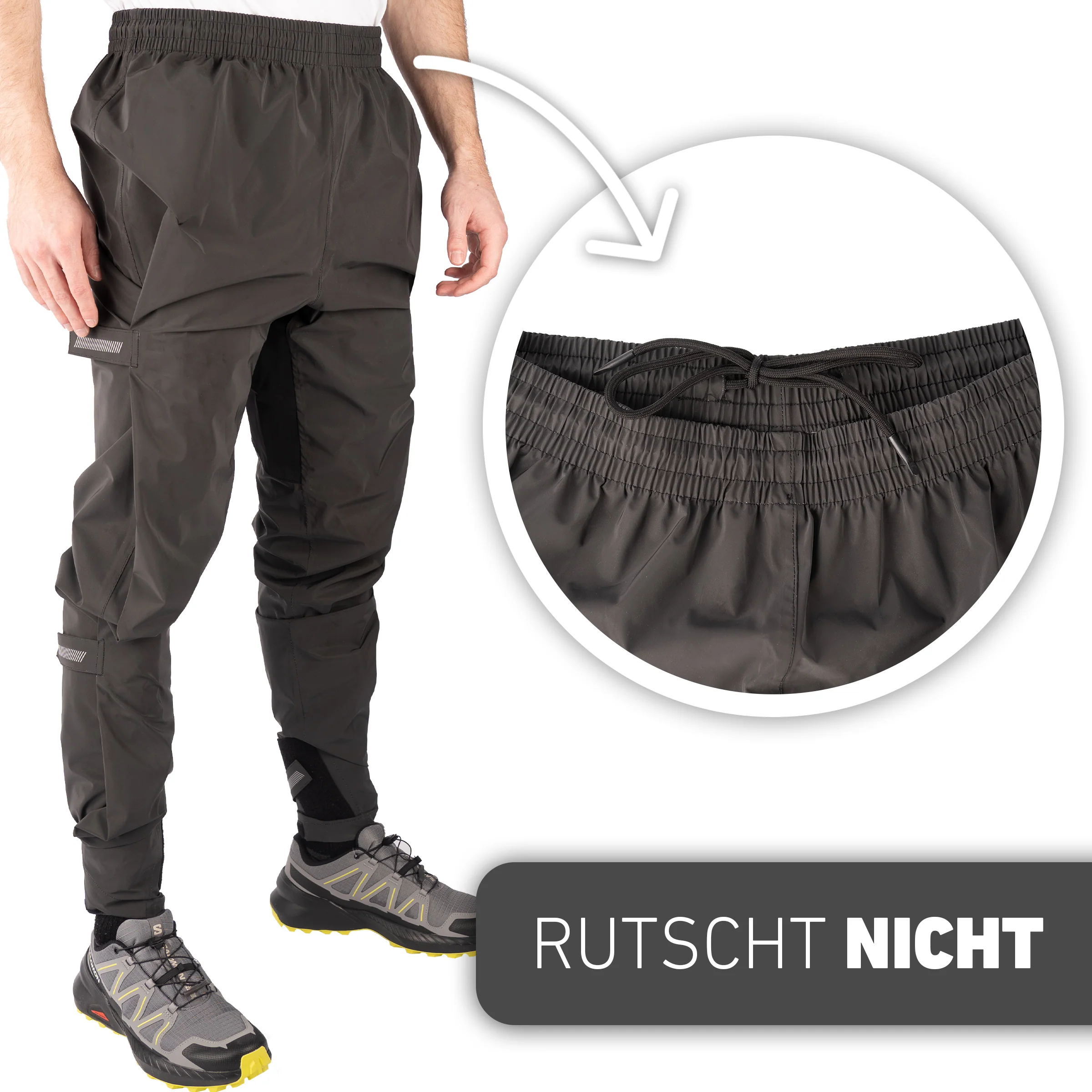 Ultimate Bike Pant - Reflektierende & Wasserdichte Regenhose - Unisex - Image 21