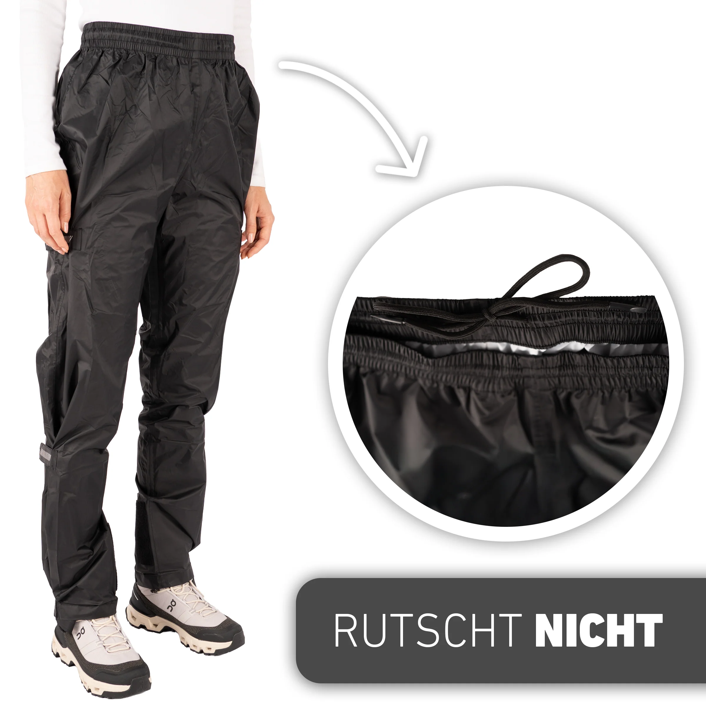 Ultimate Bike Pant - Reflektierende & Wasserdichte Regenhose - Unisex - Image 7