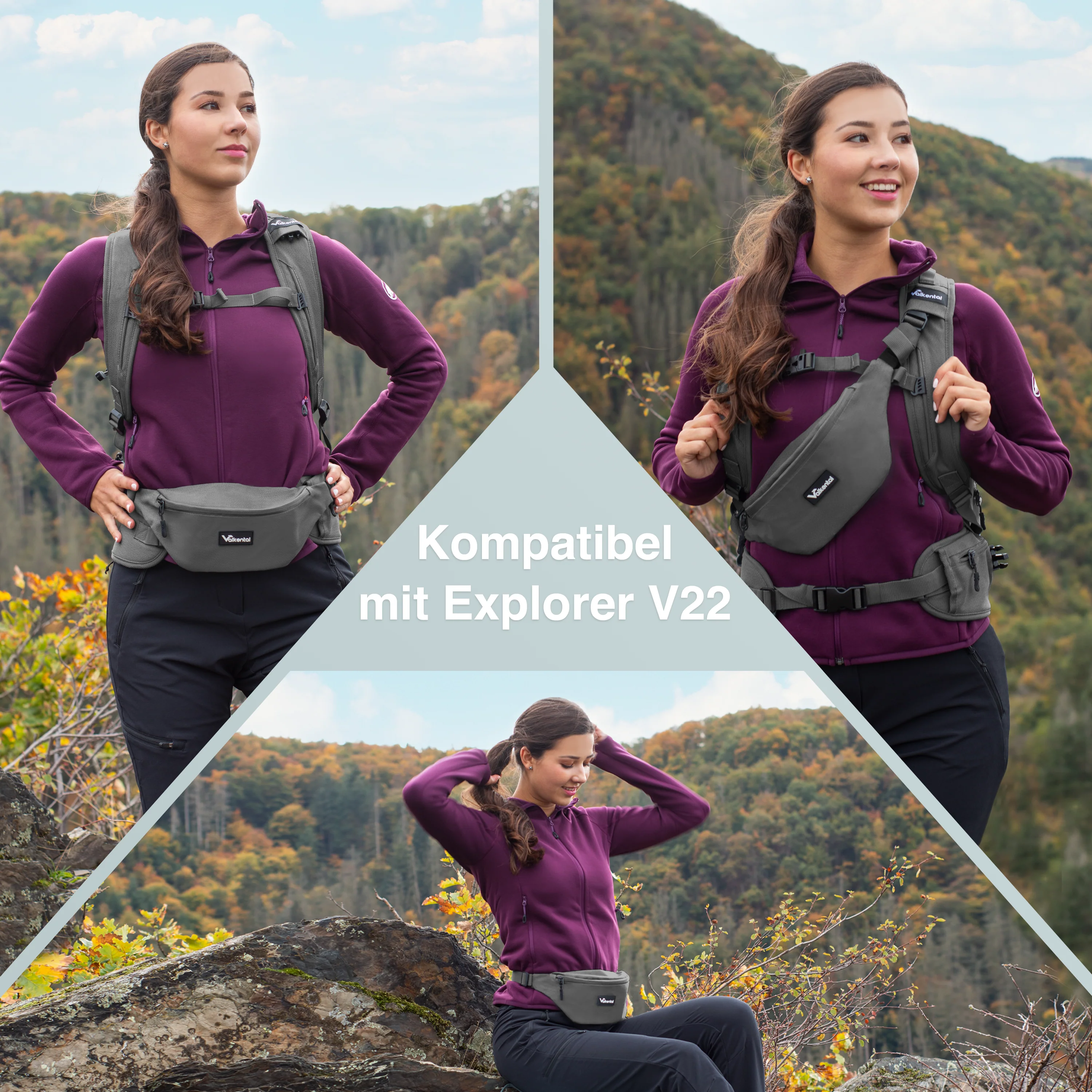 Sling Bag - Umhängetasche kompatibel mit Explorer V22 - Image 21