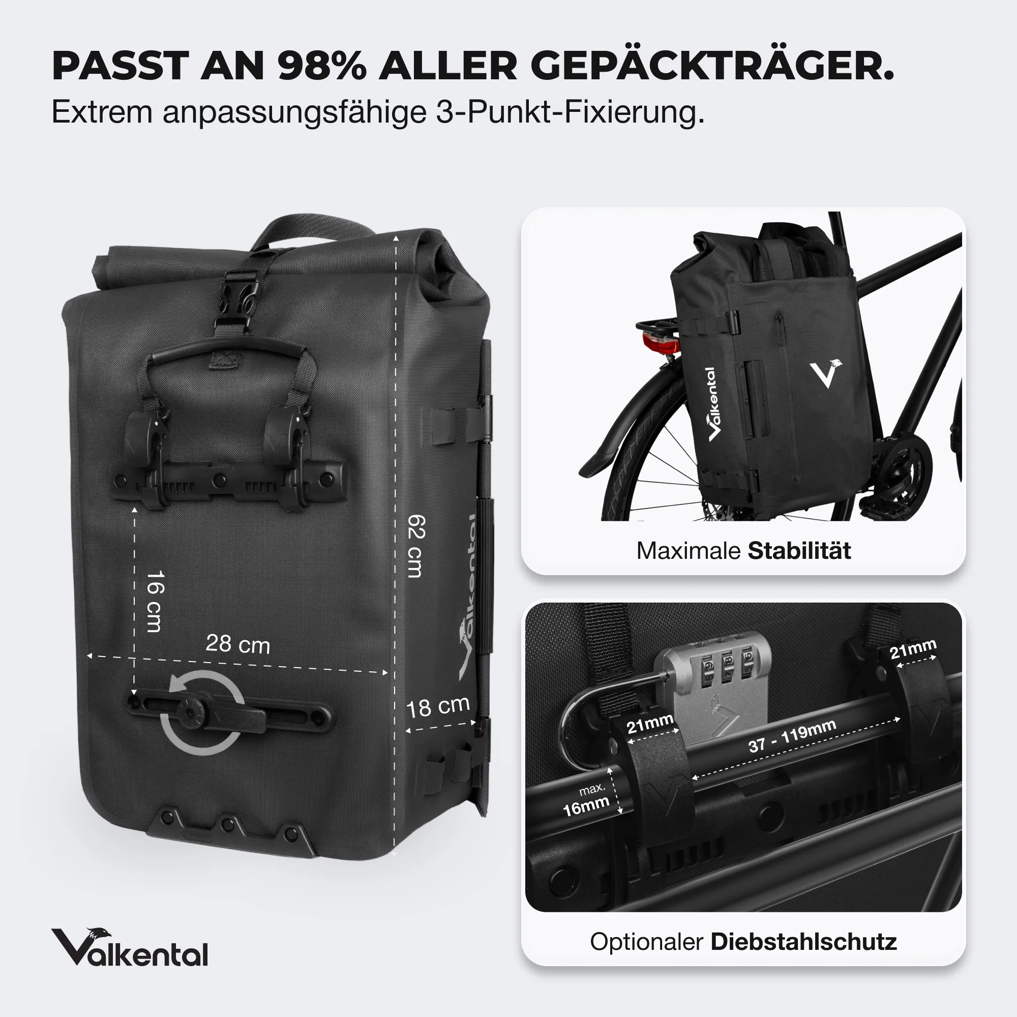 NEU: TrailX - 2in1 Fahrradtasche & Rucksack für jedes Terrain - Image 22