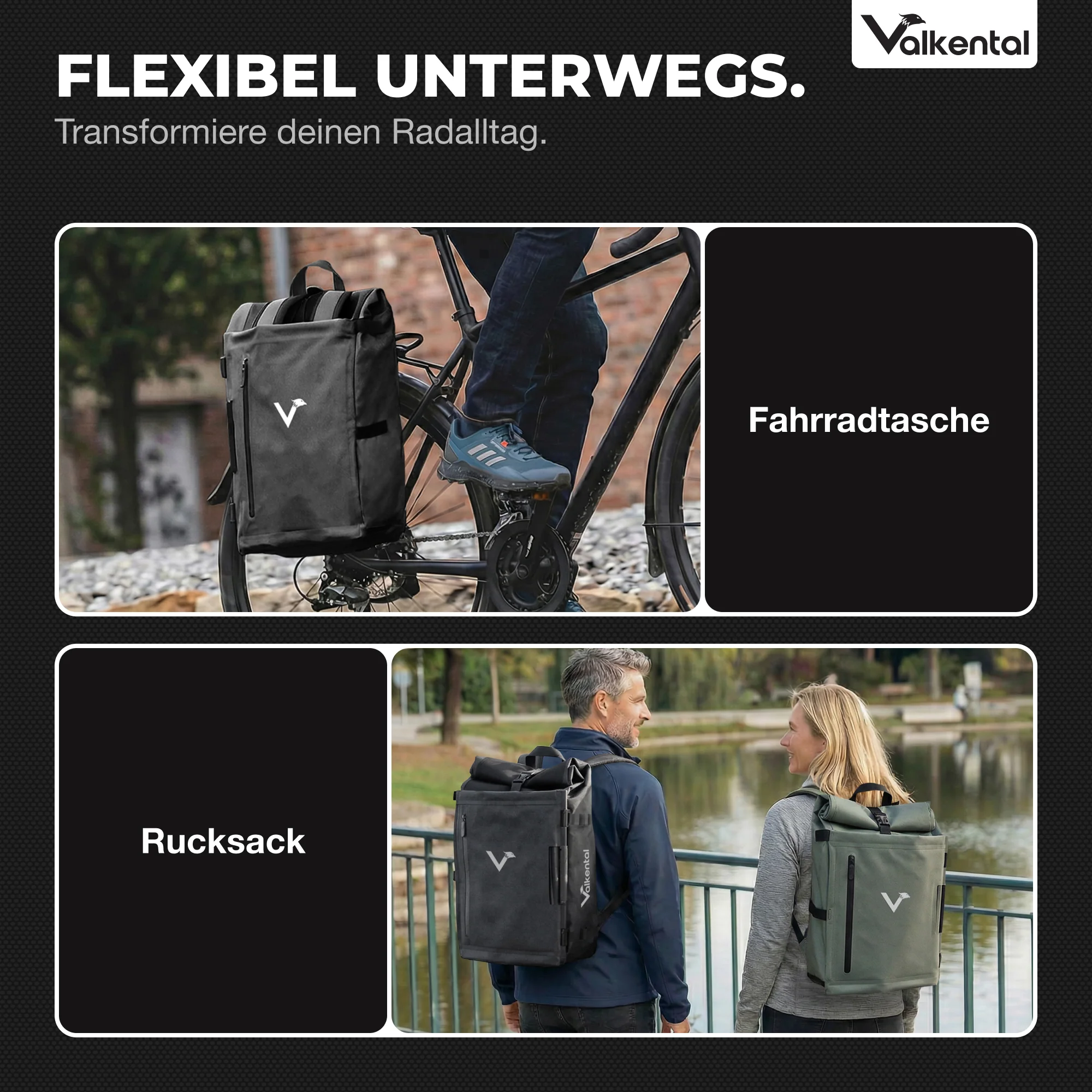 NEU: TrailX - 2in1 Fahrradtasche & Rucksack für jedes Terrain - Image 36