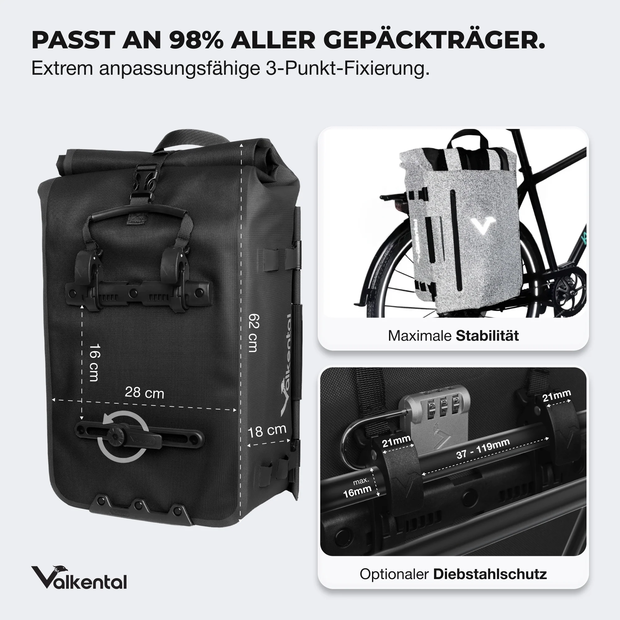 NEU: TrailX - 2in1 Fahrradtasche & Rucksack für jedes Terrain - Image 38