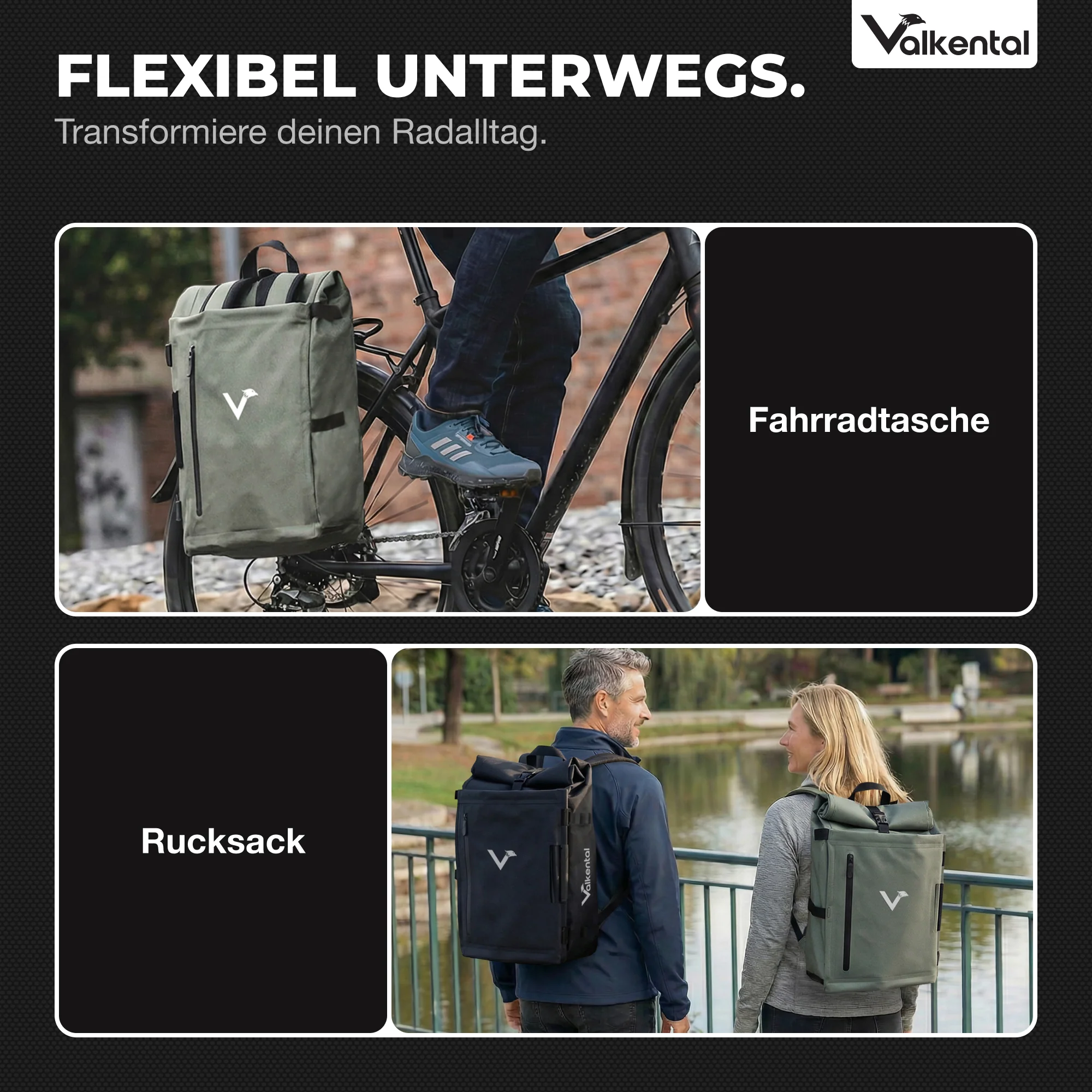 NEU: TrailX - 2in1 Fahrradtasche & Rucksack für jedes Terrain - Image 44