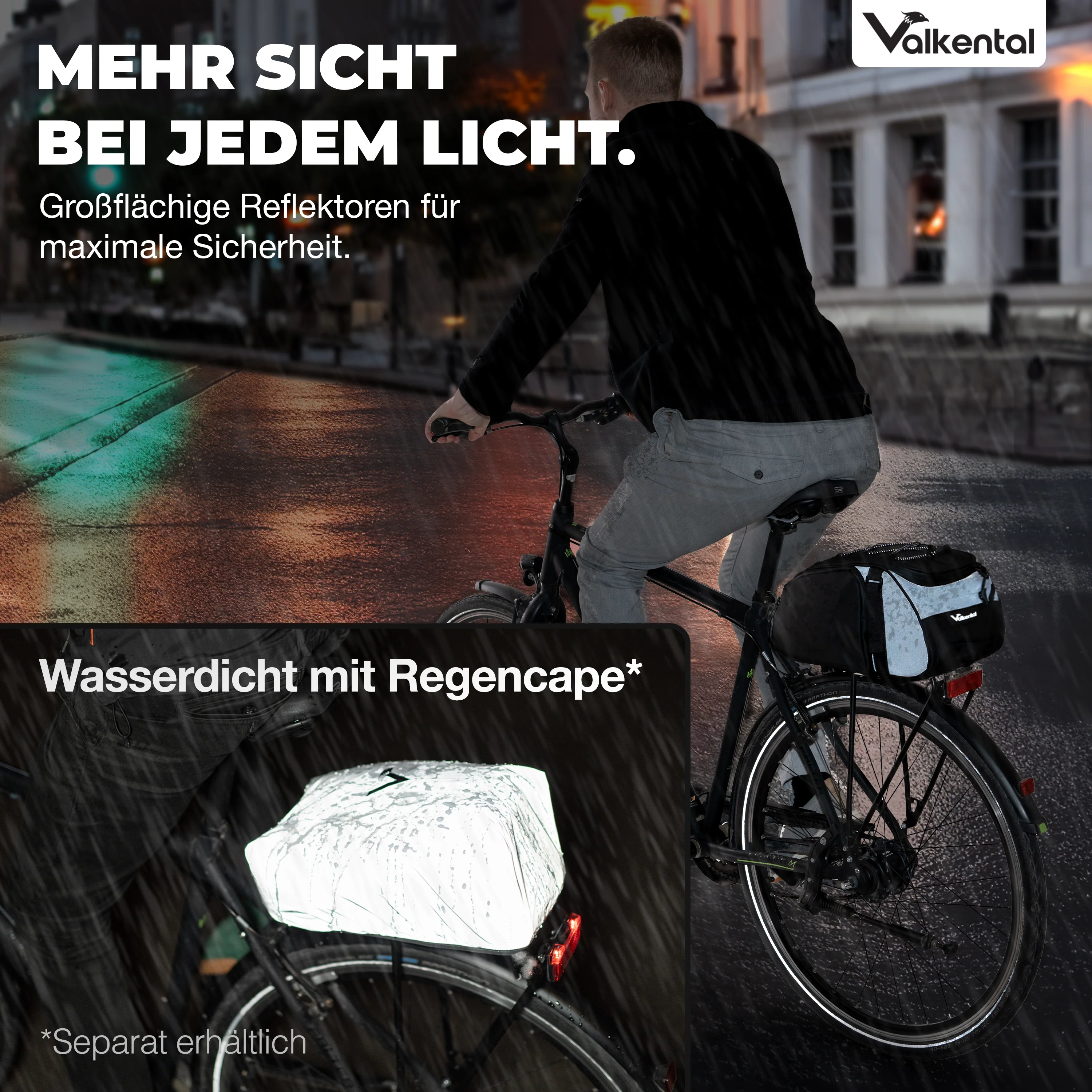 Trunk Bag - Aufliegende 3in1 Gepäckträgertasche mit Rucksackfunktion - Image 39